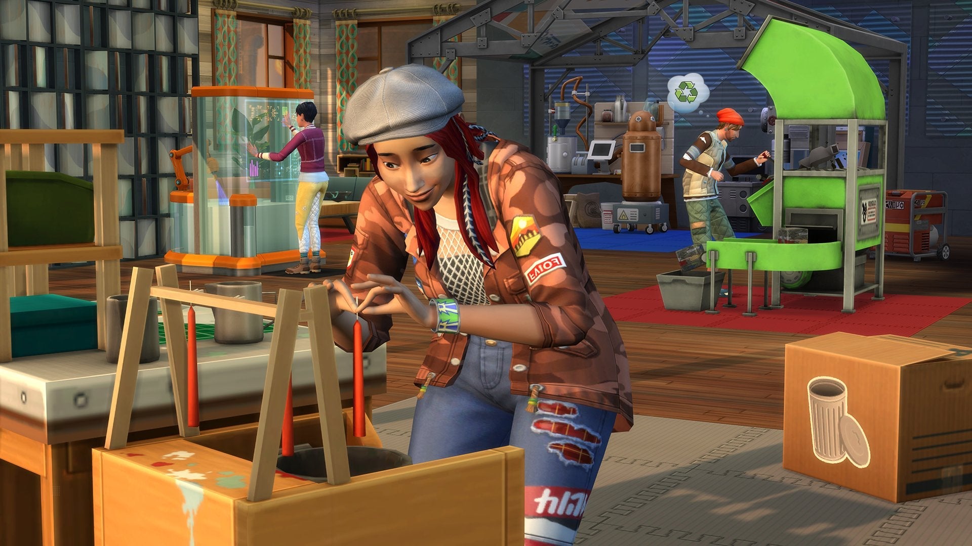 Juego Los Sims 4 Vida Ecológica (Code-In-A-Box) Pc
