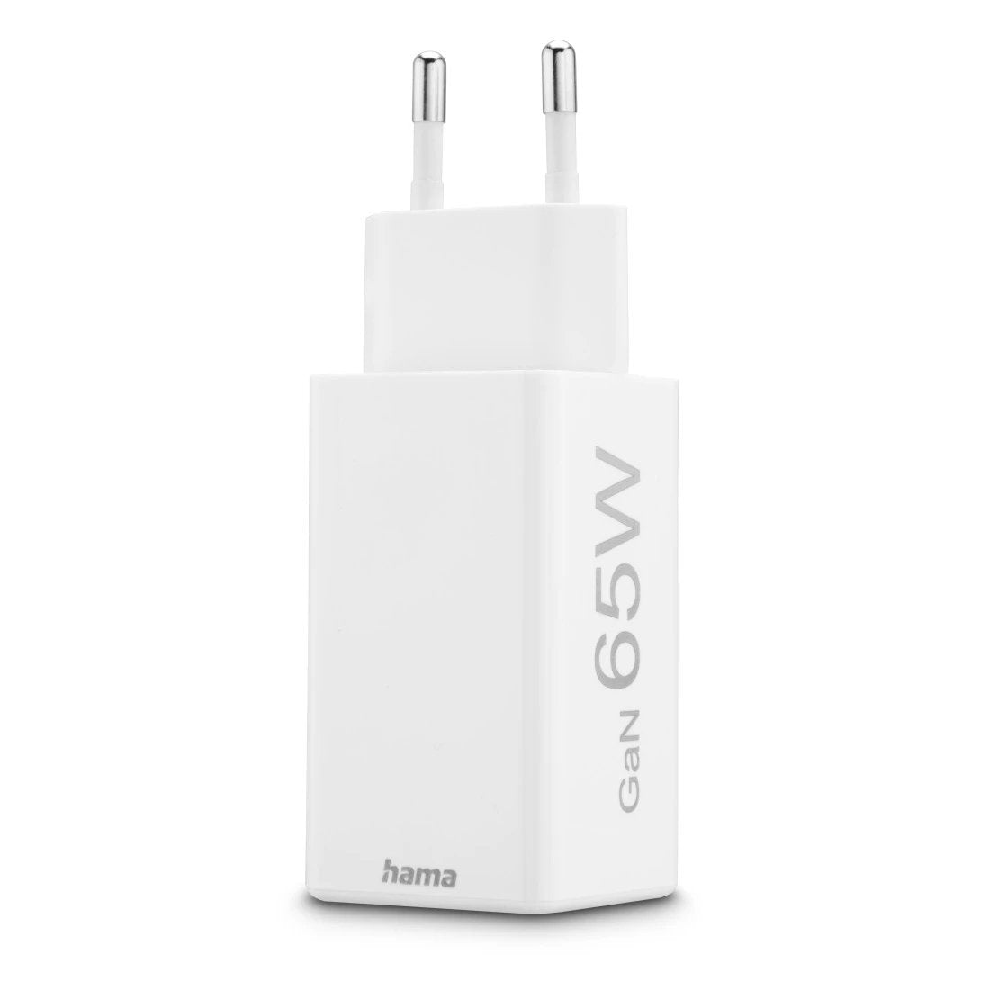 Hama Mini 65w Gan Pd/Qc 2x Usb-C Biala