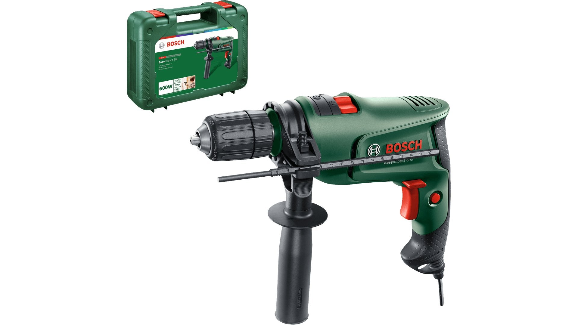 EAN 4059952576305 - Bosch EasyImpact 600 3000 RPM 1,7 kg Negro, Verde imagen 2