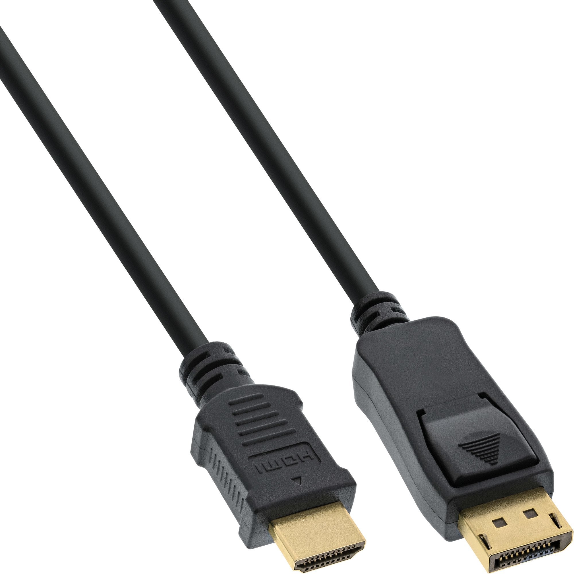 Cable Inline Displayport A Hdmi Negro 0,3 M