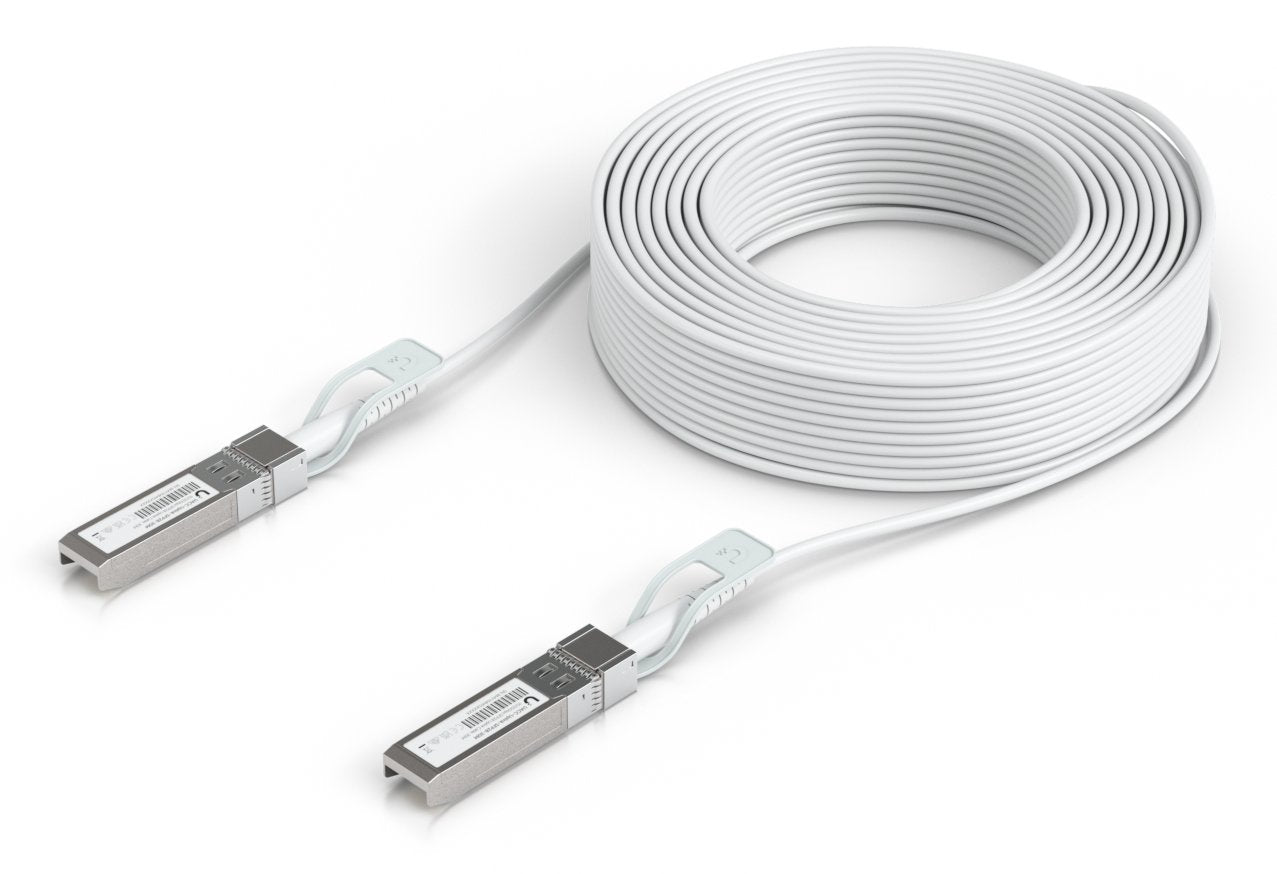 EAN 810084693445 - Ubiquiti UACC-Uplink-SFP28-30M Cable de fibra óptica e InfiniBand Blanco imagen 1
