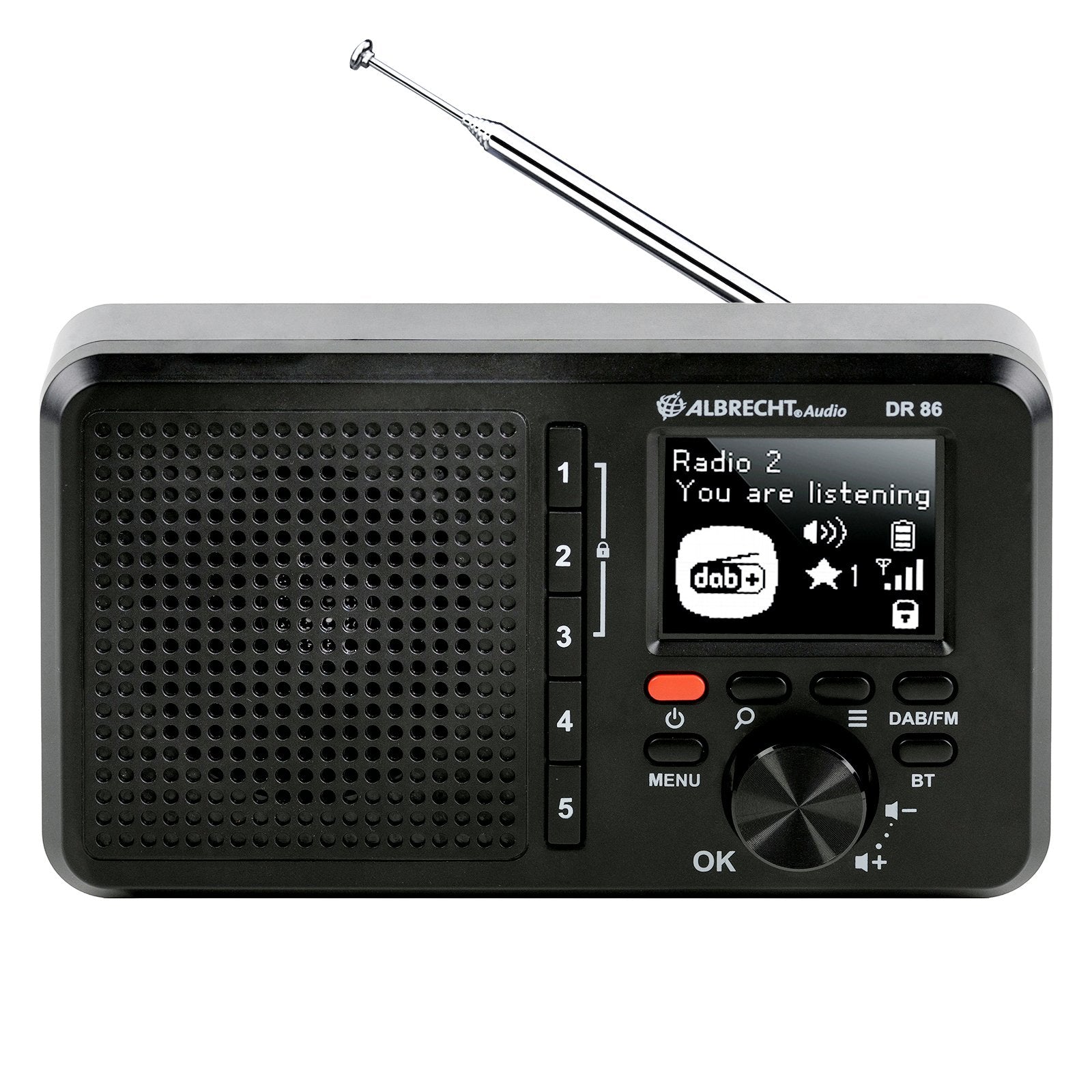 EAN 4032661278616 - Albrecht DR 86 Personal Digital Negro imagen 1