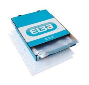 EAN 8412771227449 - Elba 400005370 protector de hojas 230 x 305 mm Polipropileno (PP) 100 pieza(s) imagen 1