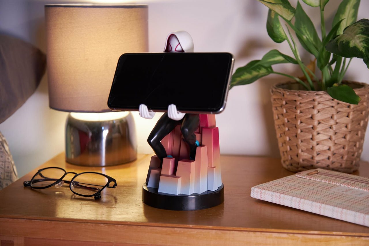 Cable Guy Soporte Sujeción Figura Spider Gwen Spiderman Marvel 20cm