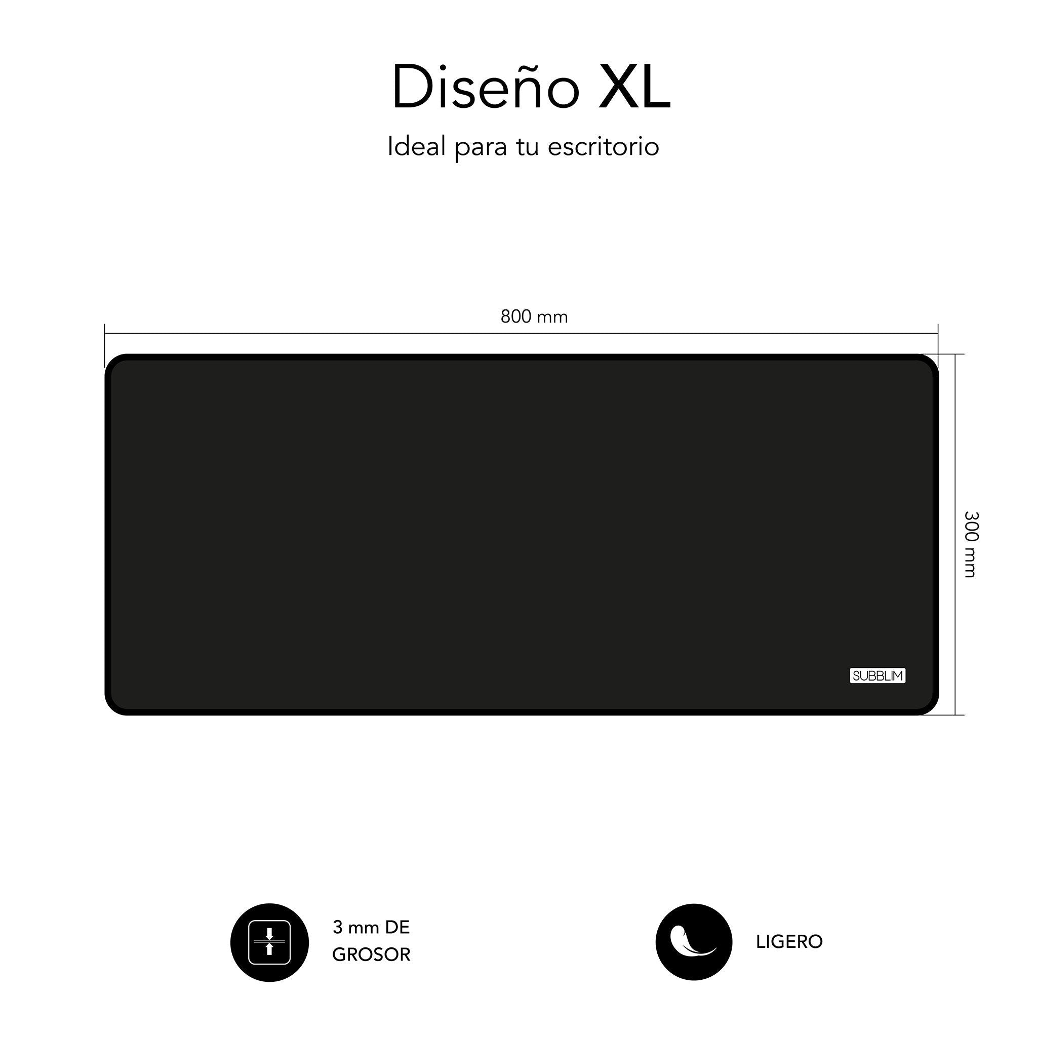 EAN 8436586742850 - SUBBLIM SUBMP-03HP001 alfombrilla para ratón Negro imagen 3