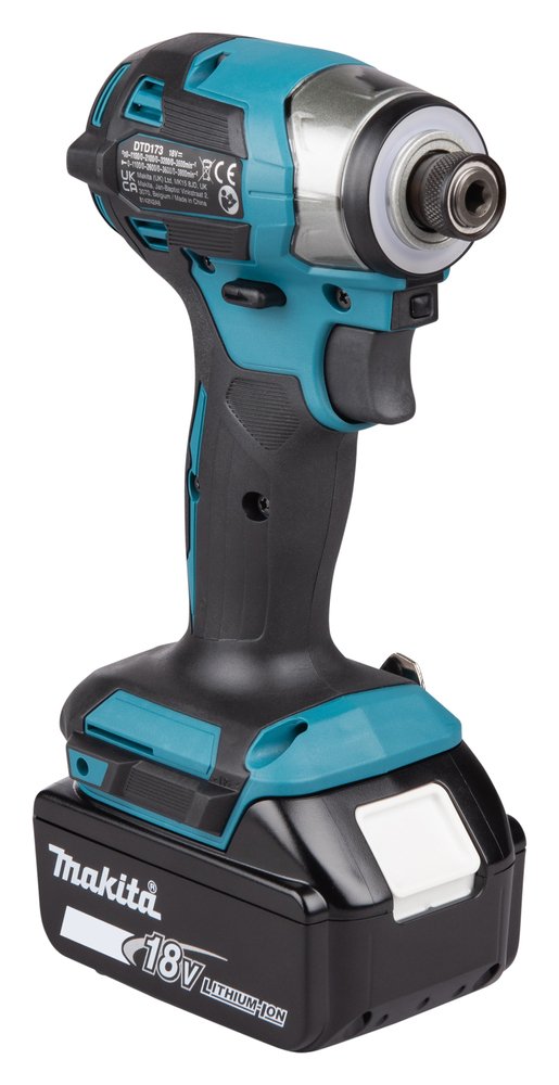 EAN 0197050001344 - Makita DTD173RTJ destornillador eléctrico y llave de impacto 3600 RPM Negro, Azul imagen 7