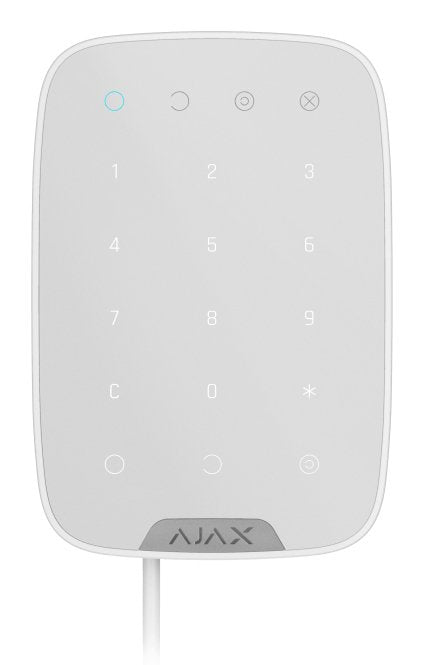 EAN 4823114006562 - Ajax Superior KeyPad Fibra sistema de alarma de seguridad Negro imagen 1
