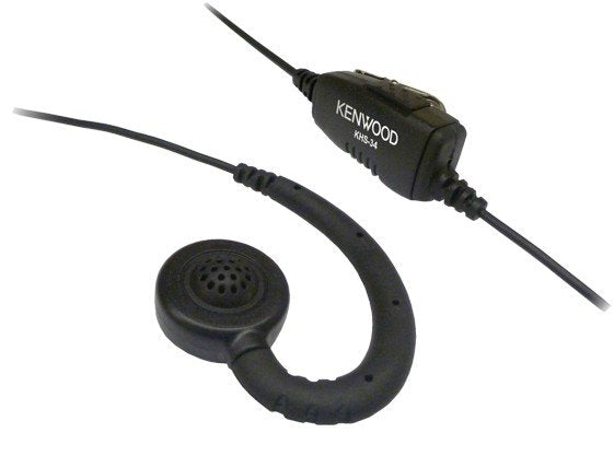 Kenwood Electronics Kenwood Khs-34 C-Ring Headset - Headset - On-Ear