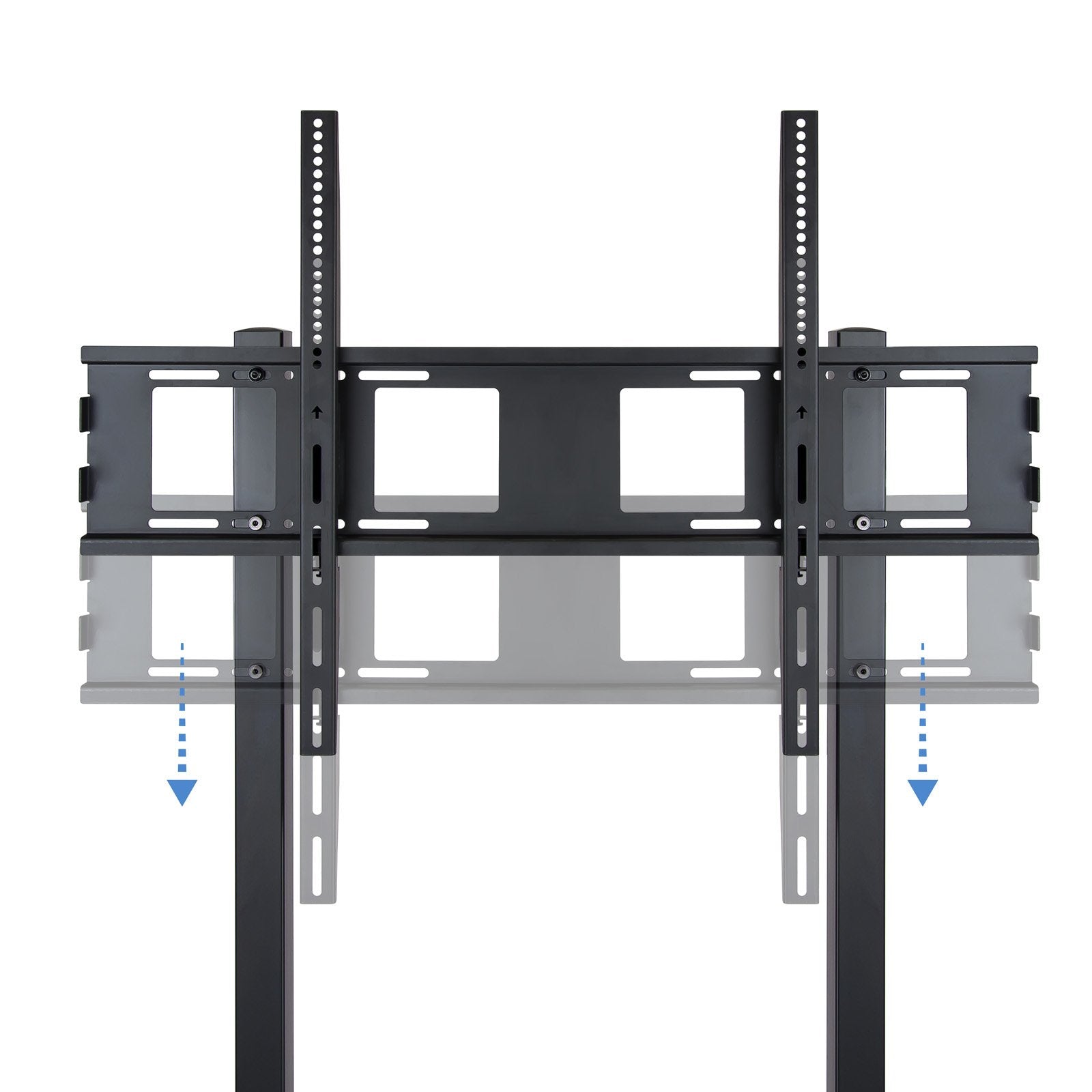 EAN 8433281008427 - TooQ FS20100M-B soporte para monitor 2,54 m (100") Piso Negro imagen 7