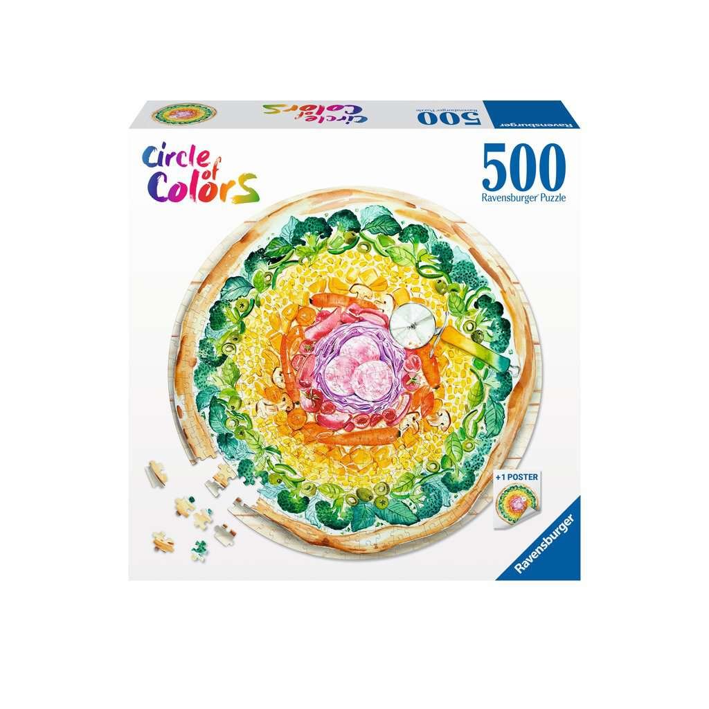 Ravensburger Puzzle Circle Of Colors Pizza 17347