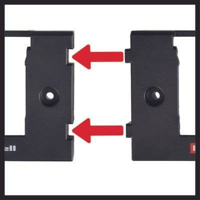 Soporte De Pared Para Batería Einhell Power X-Change Negro, 2 Piezas 4514155