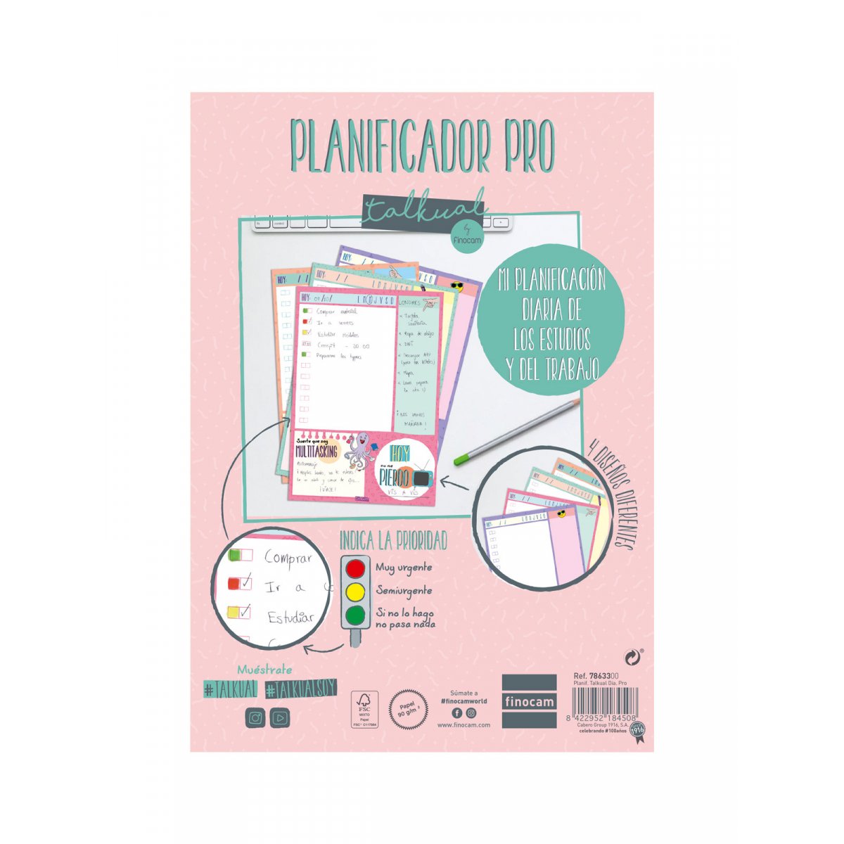 Finocam Planificador Talkual Diario Pro Din A5 1dp