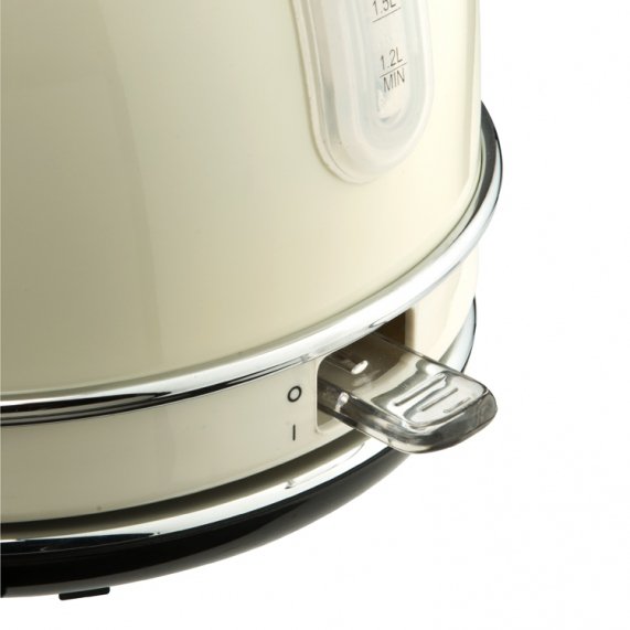 Termo Calentador De Agua Bourgini Nostalgic Thermo Kettele Crema 1.7l