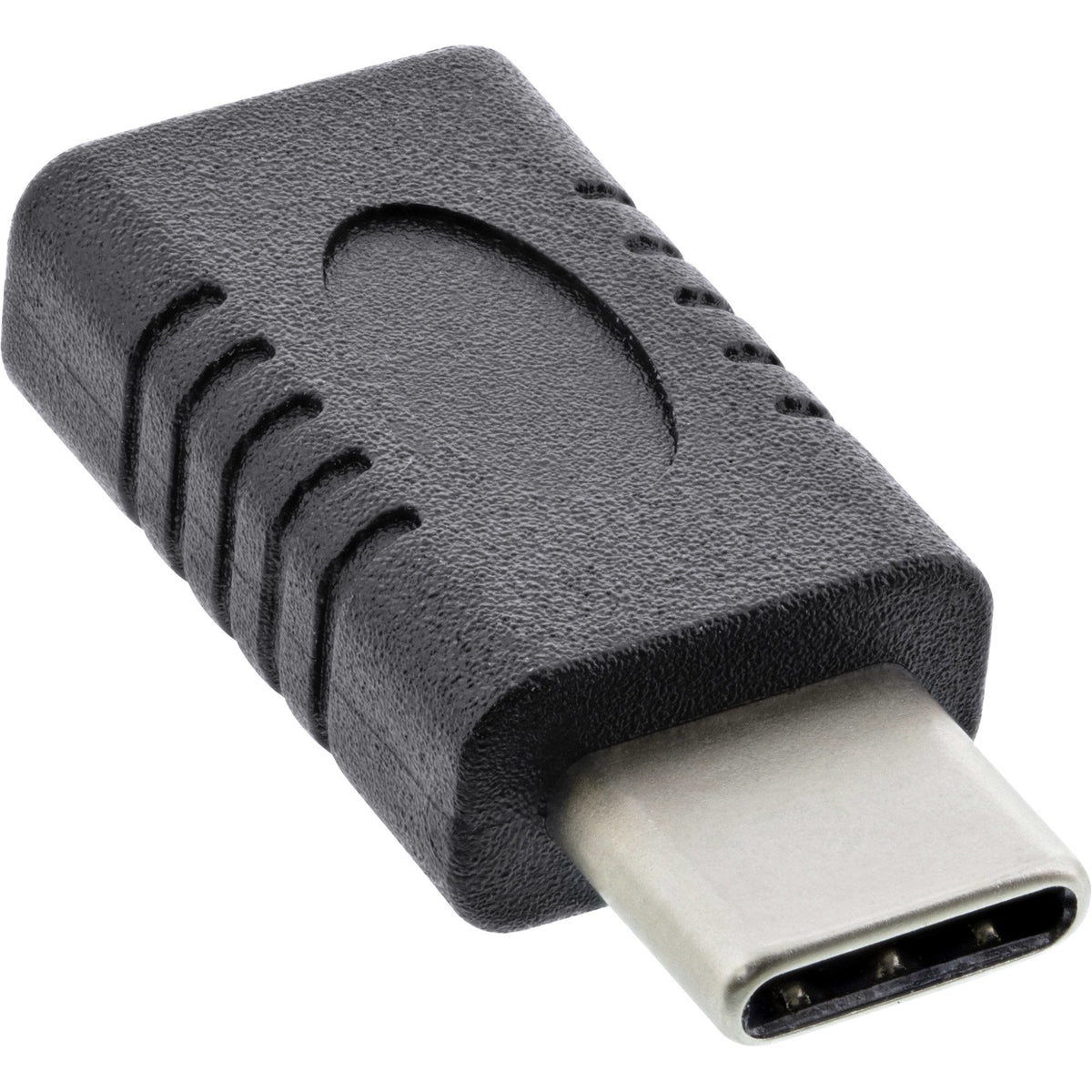 Adaptador Inline Usb 3.2 Gen.2, Tipo C Macho A C Hembra, Plateado