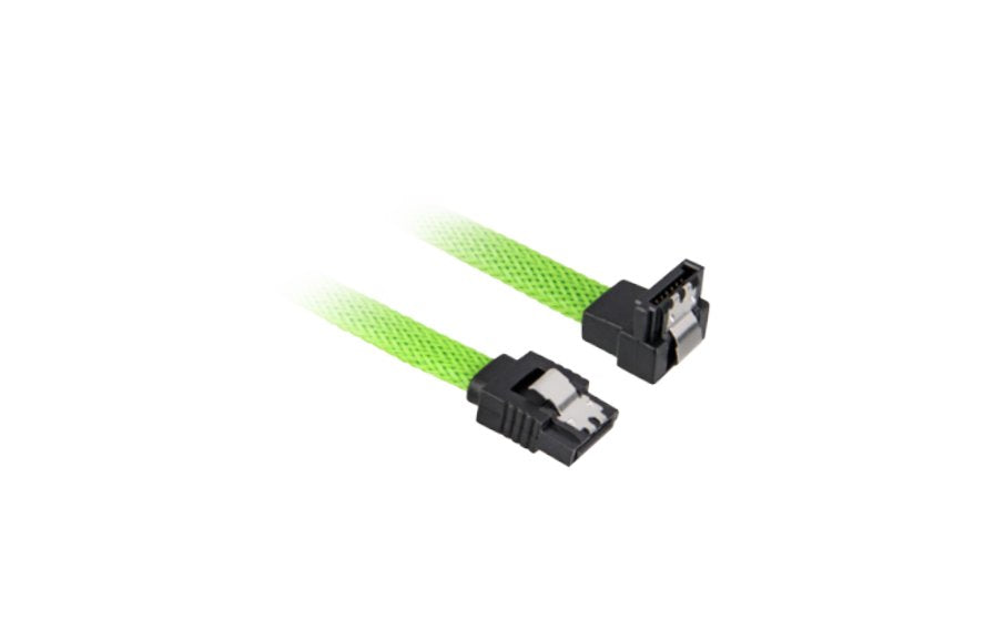 Sharkoon Sata 3 Cable De Sata 0,45 M Sata 7-Pin Negro, Verde