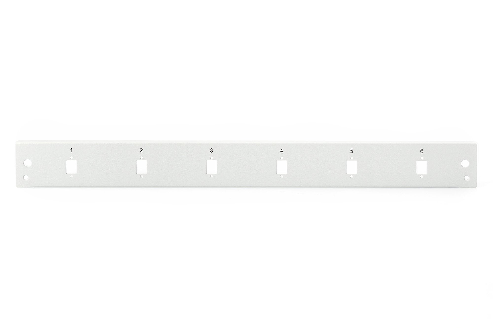 Digitus Panel Frontal Vertical 6 Puertos 1u Gris