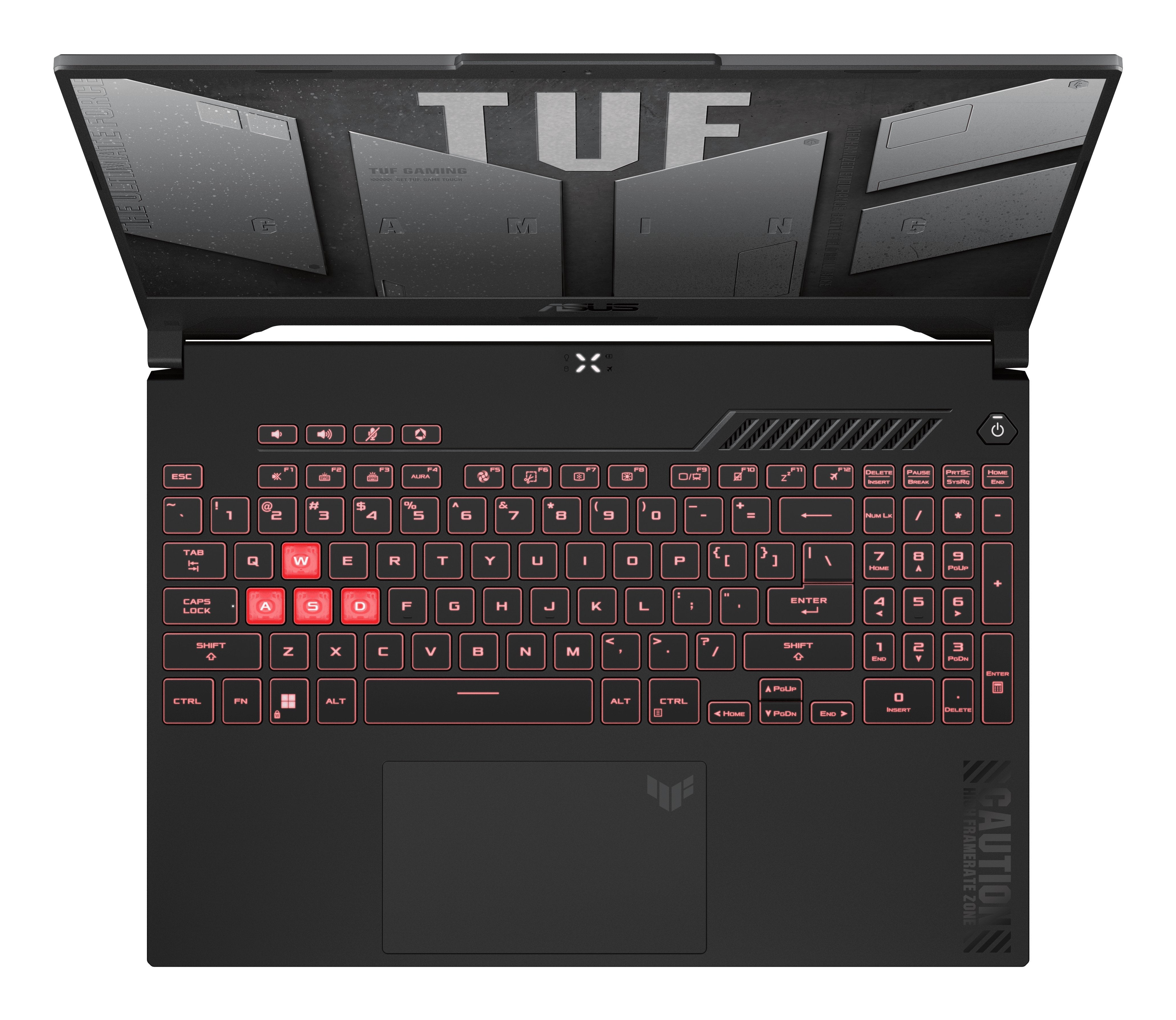 Asus Tuf Gaming A15 Fa507nvr-Lp017w Ryzen 7 7435hs 15.6"Fhd 144hz Value Ips-Level 250nits Ag 16gb Ddr5 Ssd512 Geforce Rtx 4060 8gb Wlan+Bt Lan Cam720p 90whrs Win11 Mecha Gray