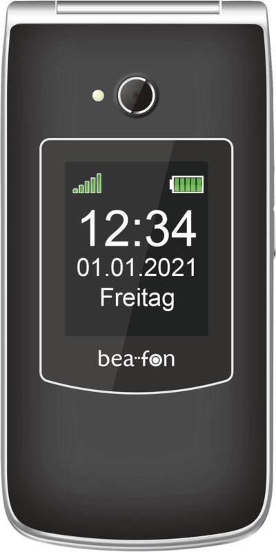 EAN 9120124824168 - Beafon SL645 7,11 cm (2.8") 117 g Negro, Plata Teléfono con cámara imagen 2