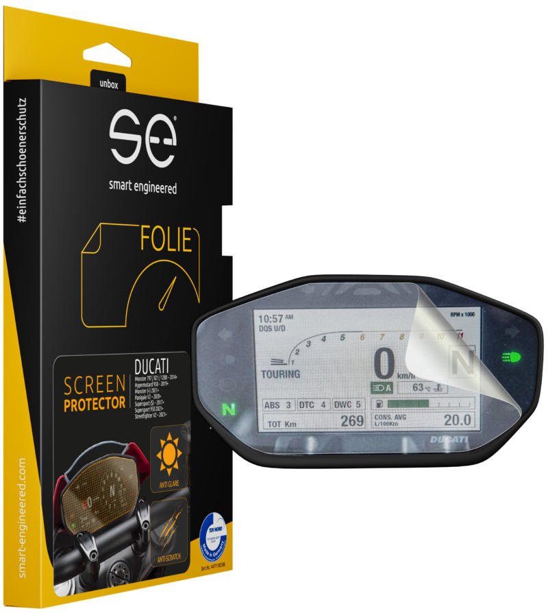 EAN 4260692255003 - Smart Engineered SE-DCP-2-0102-0001-1-M accesorio para ordenador de bolsillo tipo PDA Protector de pantal imagen 1