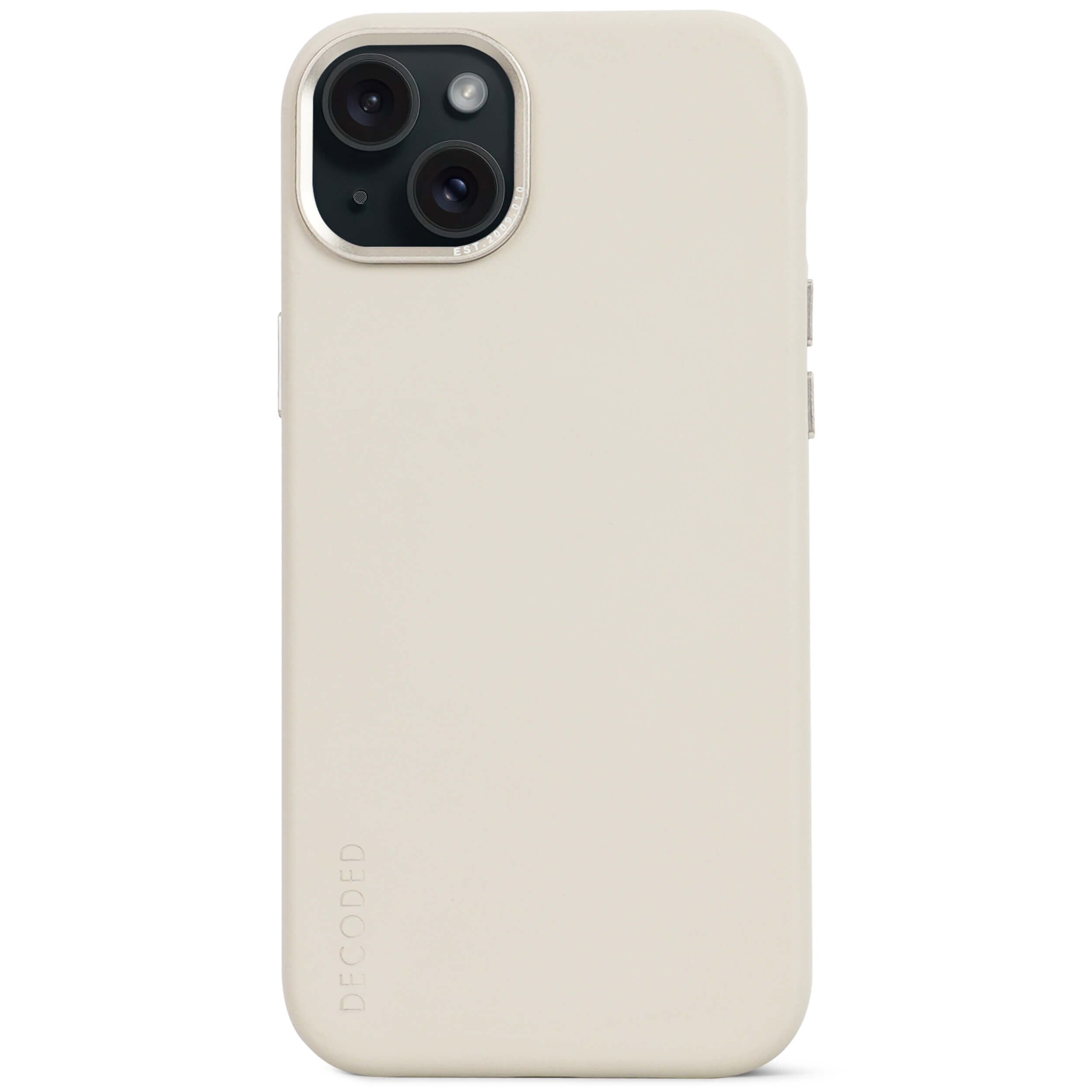 EAN 8720593010546 - Decoded D24IPO15PLBC1CY funda para teléfono móvil 17 cm (6.7") Beige imagen 1