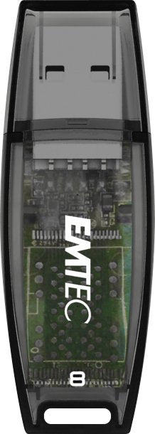 Pendrive Emtec Usb-Stick 8 Gb C410 Usb 2.0 Color Mix Black