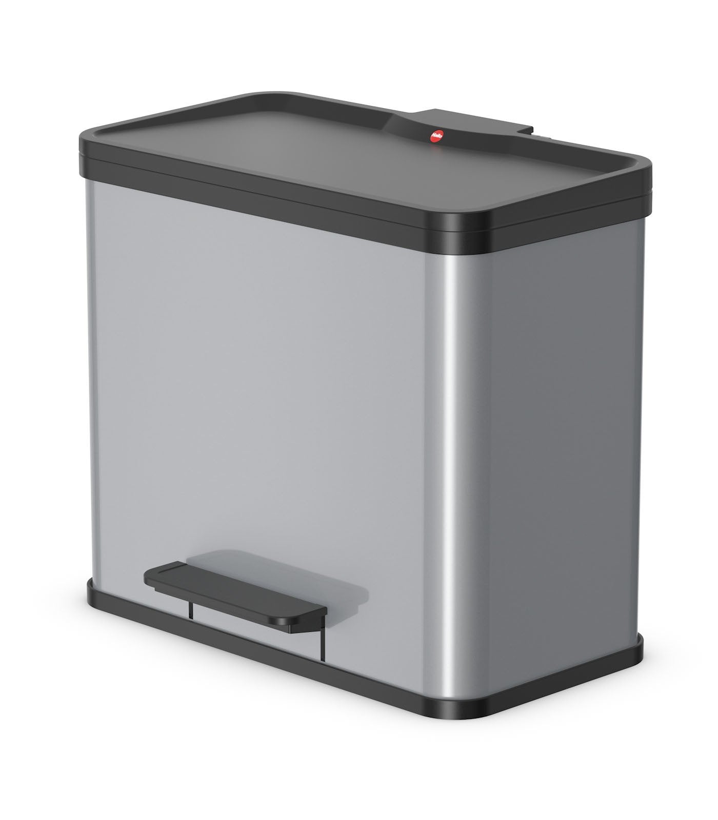 Hailo Öko Duo Plus L Light Grey, Matte