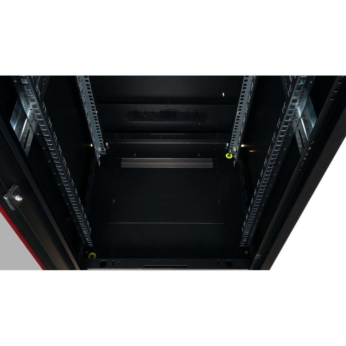 Roline 19-Zoll Netzwerkschrank Pro 36 He, 600x800 Bxt Glastr Schwarz