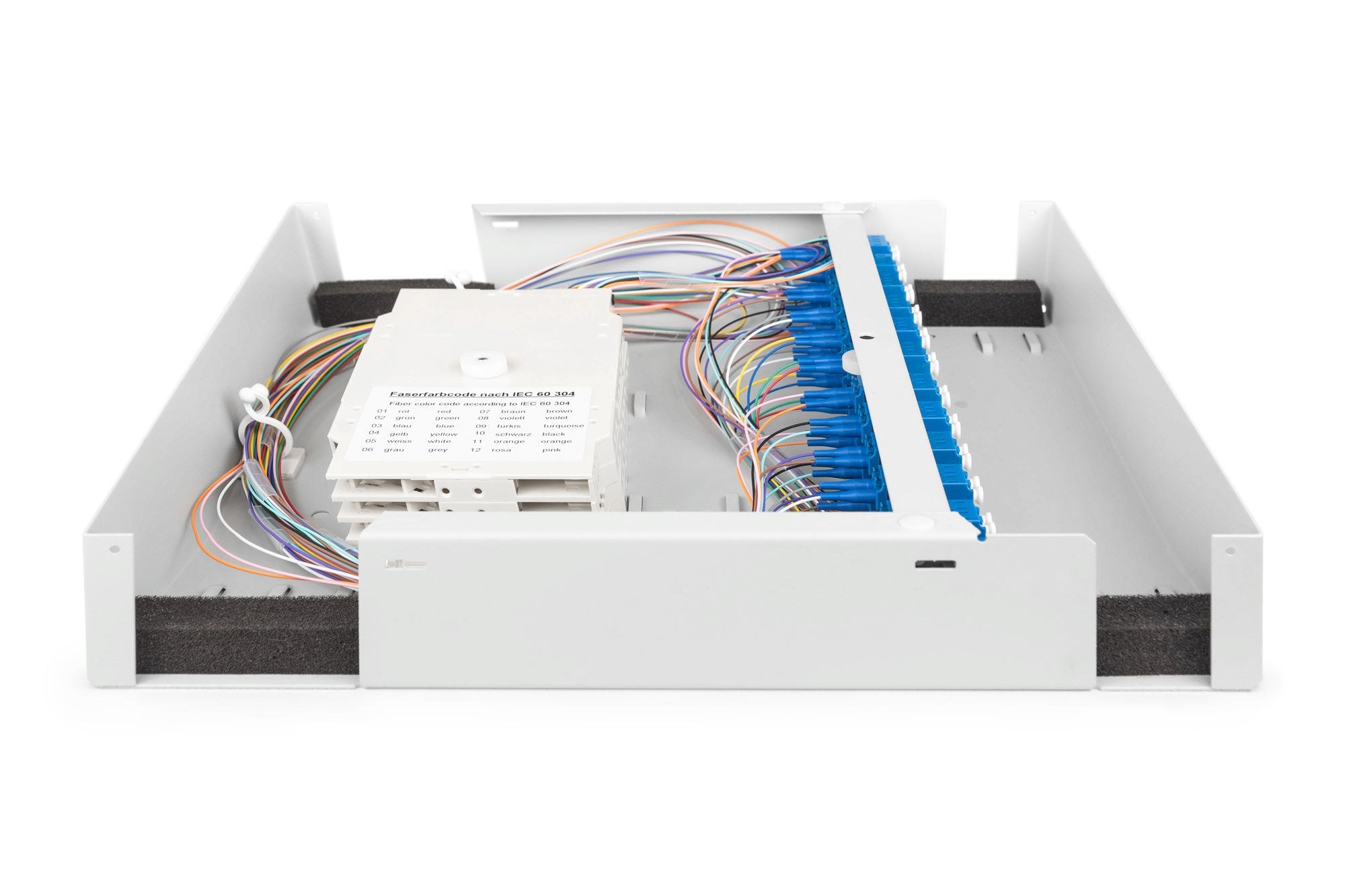 EAN 4016032494683 - Digitus DN-96843M-OS2 estructura y panel de distribución de fibra óptica imagen 3
