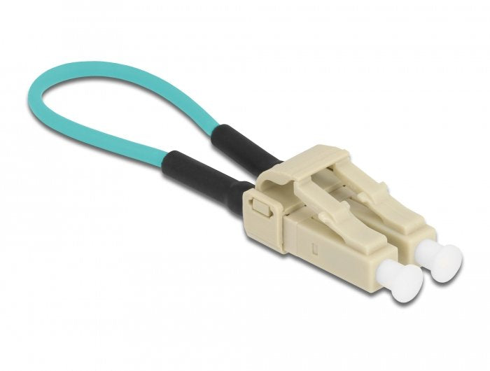 Delock Lwl Loopback Adapter Lc Om3 Multimode Beige