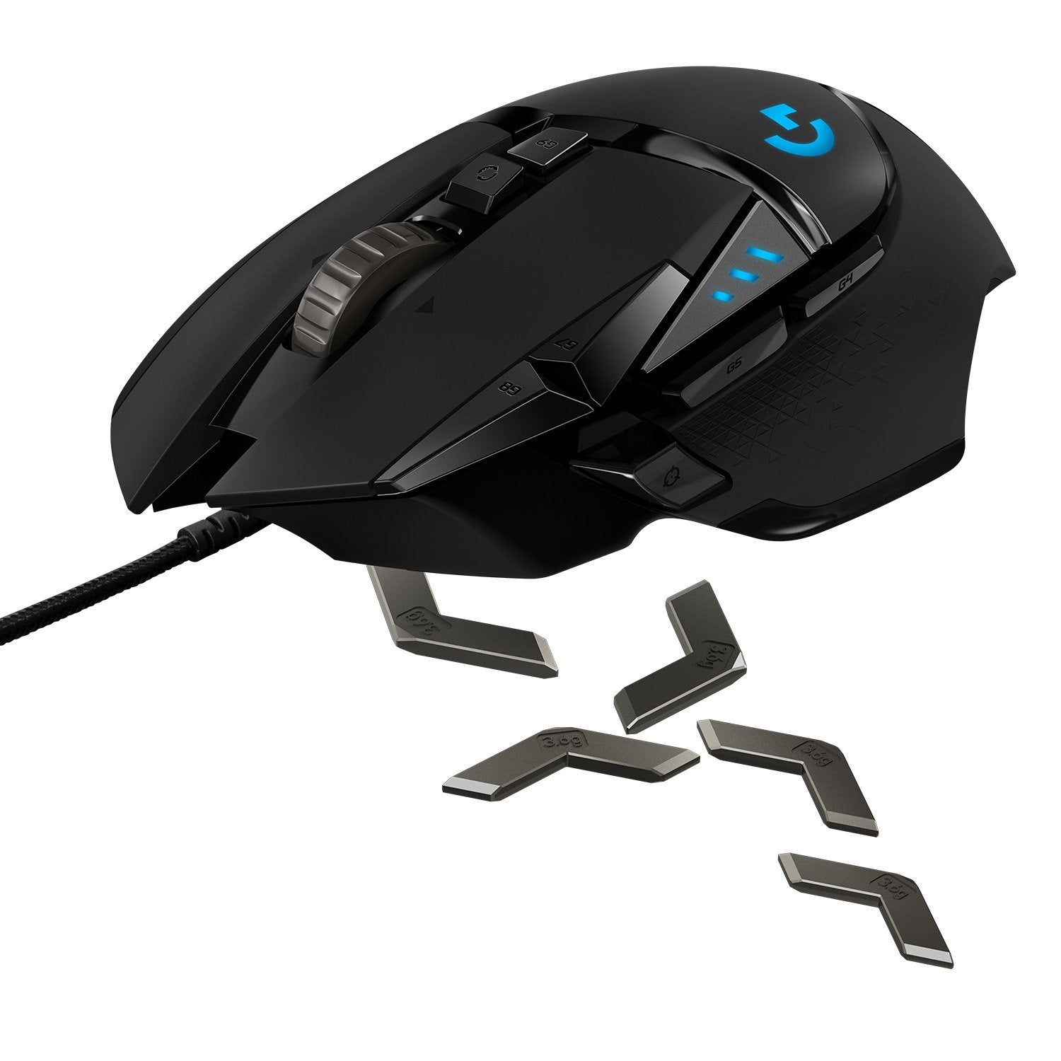 EAN 5099206080270 - Logitech G 910-005471 ratón Juego mano derecha USB tipo A Óptico 25600 DPI imagen 7