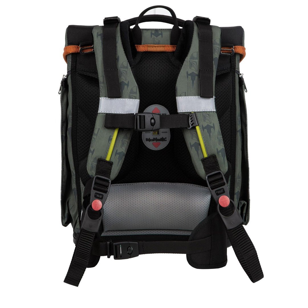 Mcneill Juego De Mochila Escolar Perfecto 5tlg Star Wars-Mandalorian