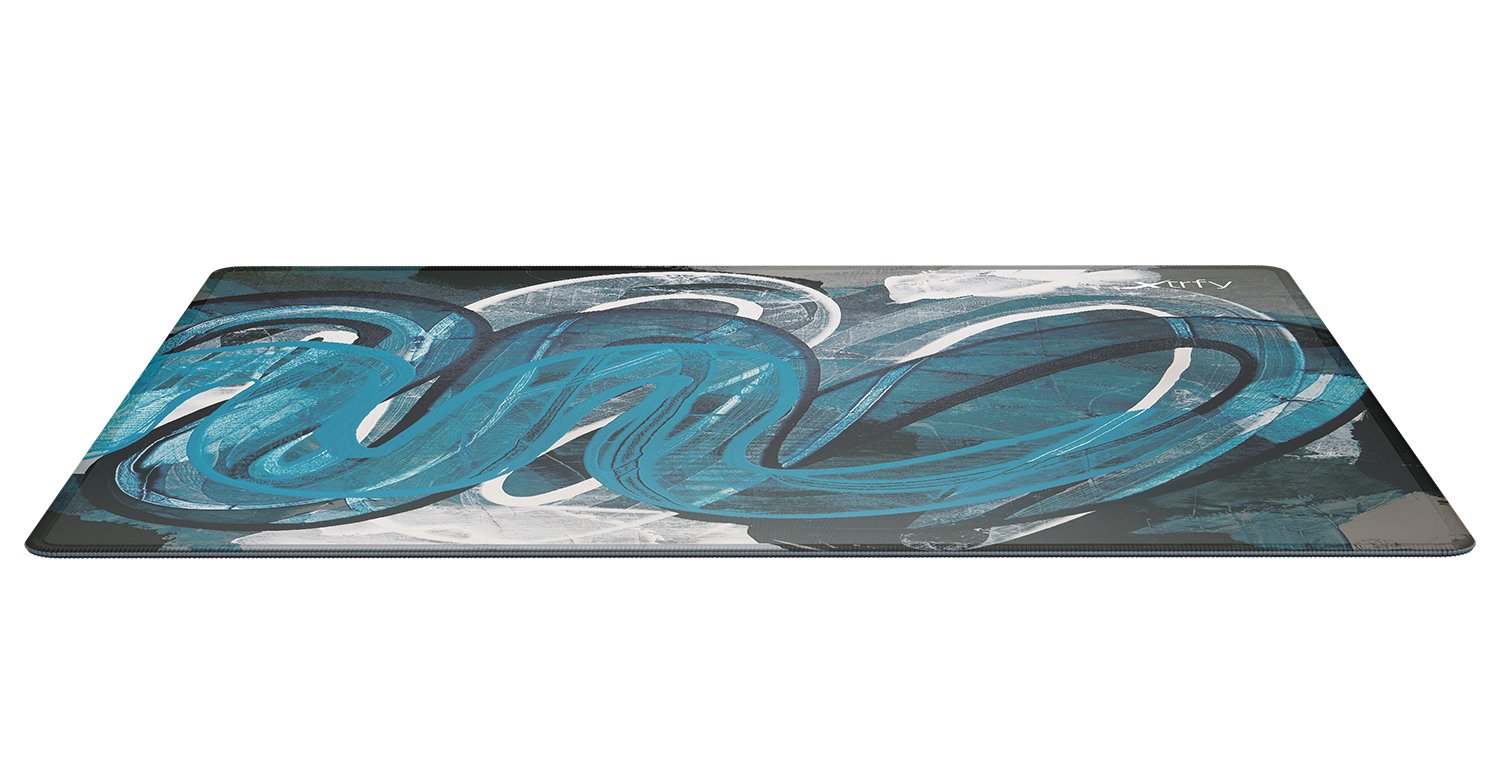 EAN 0842597101131 - CHERRY XTRFY GP4 Alfombrilla de ratón para juegos Negro, Azul, Gris imagen 6