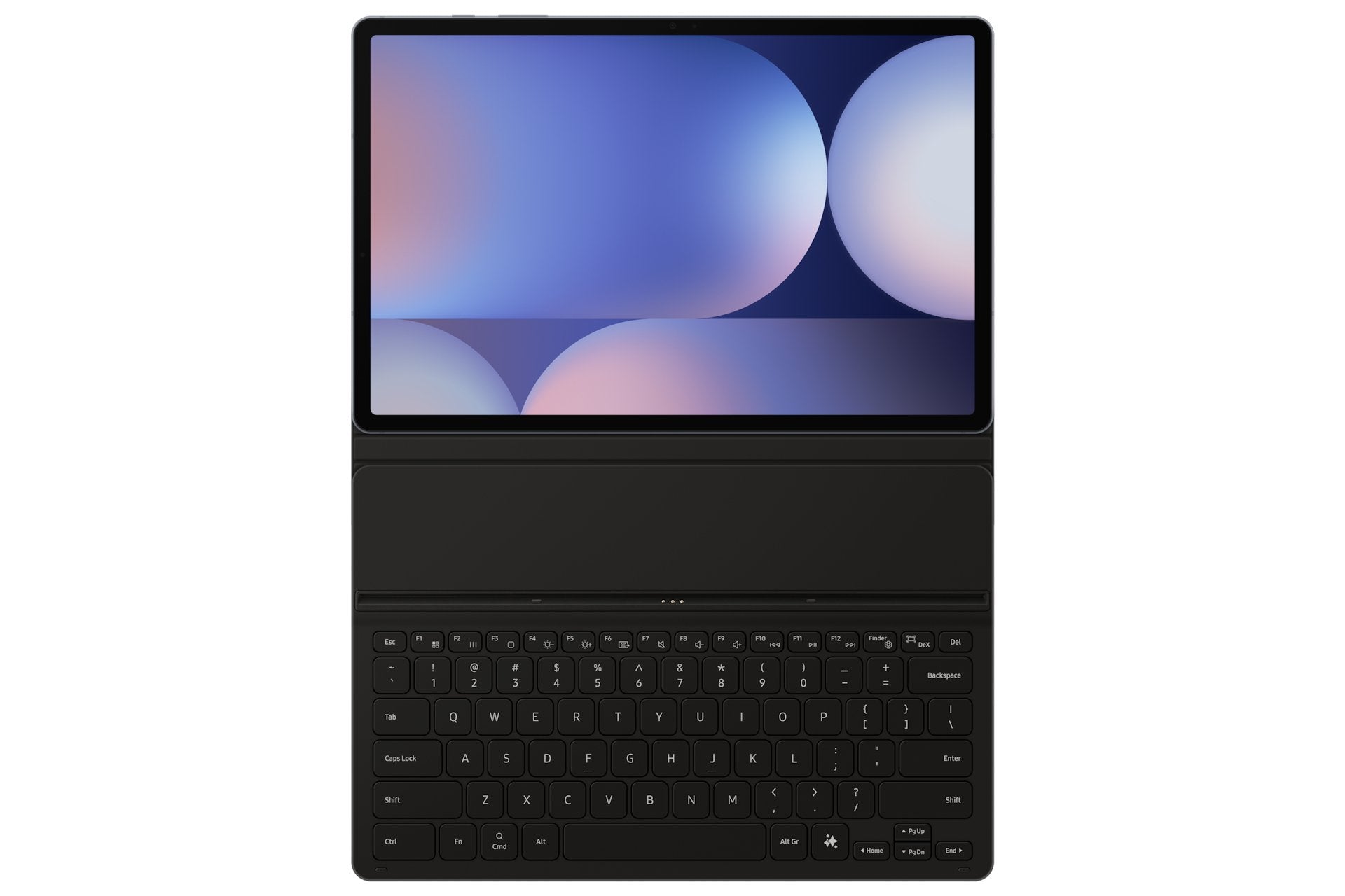 Tab S10+/S9+ Book Cover Keyboard Slim Black