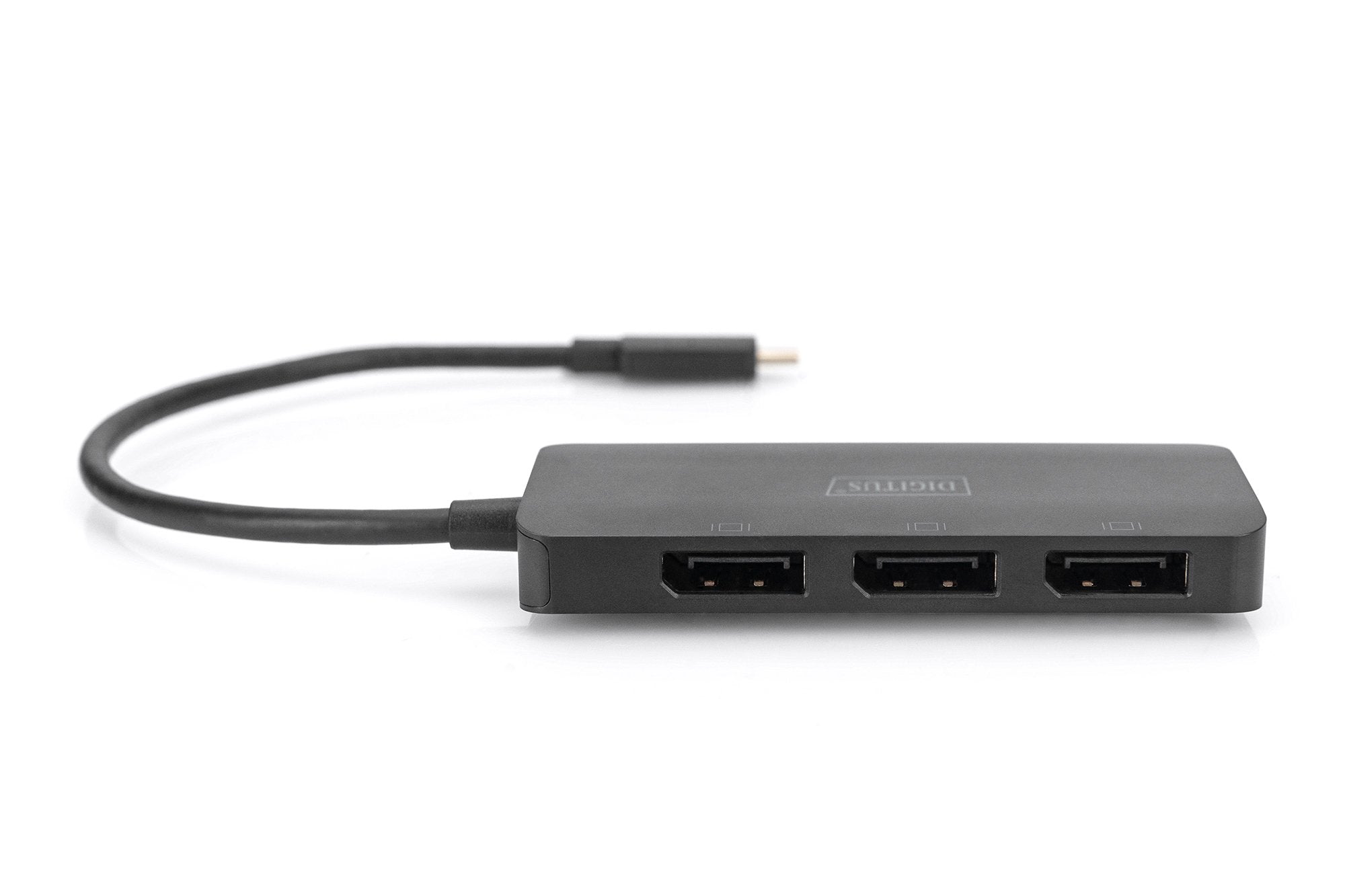 Digitus Usb-Hub 3-Port C ->3xdp M.Cable Negro