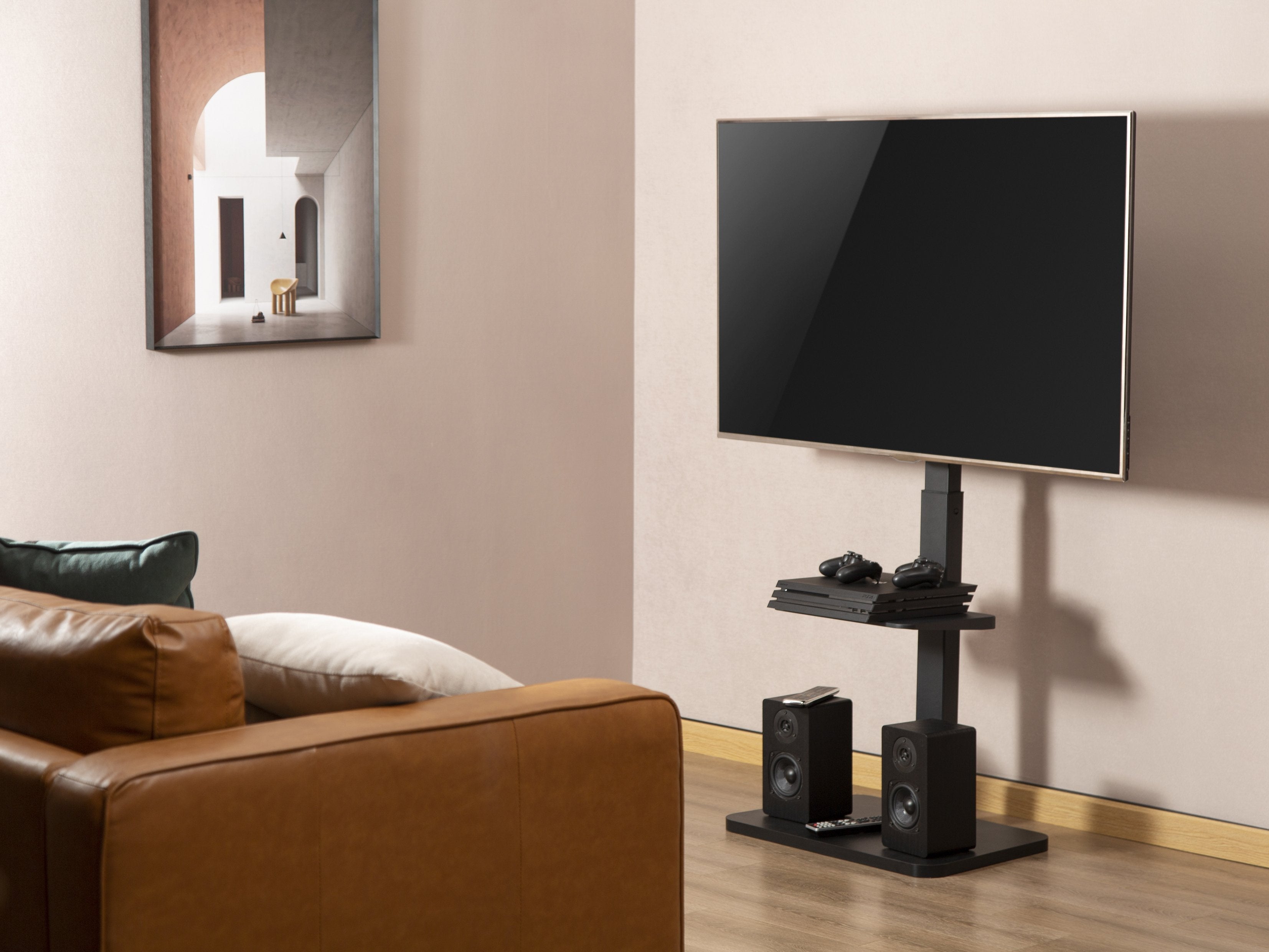 EAN 4015867230947 - Equip 650613 soporte para TV 190,5 cm (75") Negro imagen 12