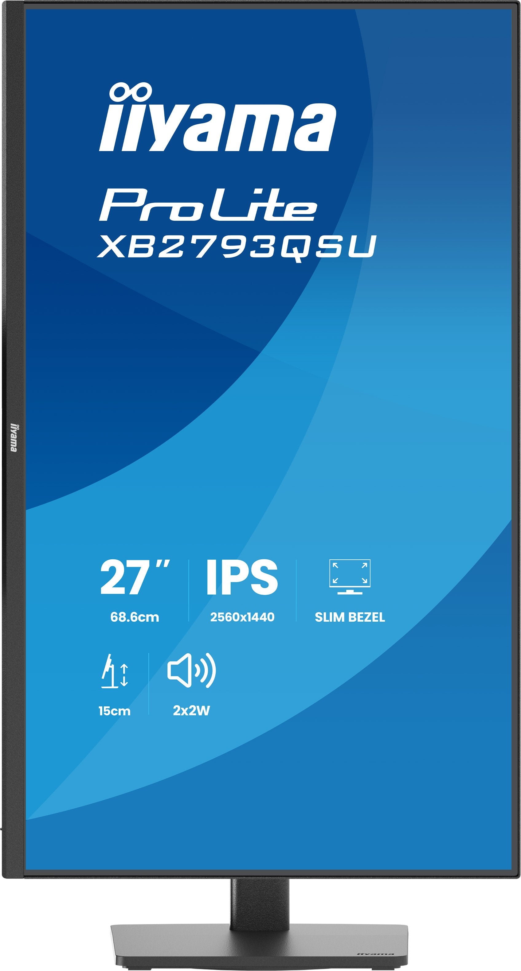 Iiyama 68.6cm 27" Xb2793qsu-B1 16:9 Hdmi+Dp+2xusb Ips