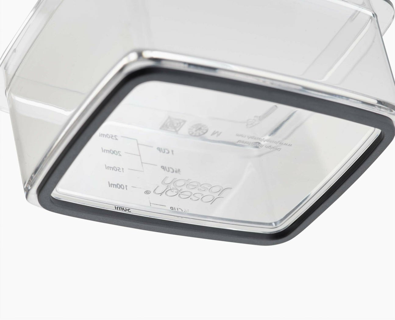 Joseph Joseph 20225 Cortador De Verduras En Espiral O Rallador Manual Caja Ralladora Acero Inoxidable, Transparente, Blanco