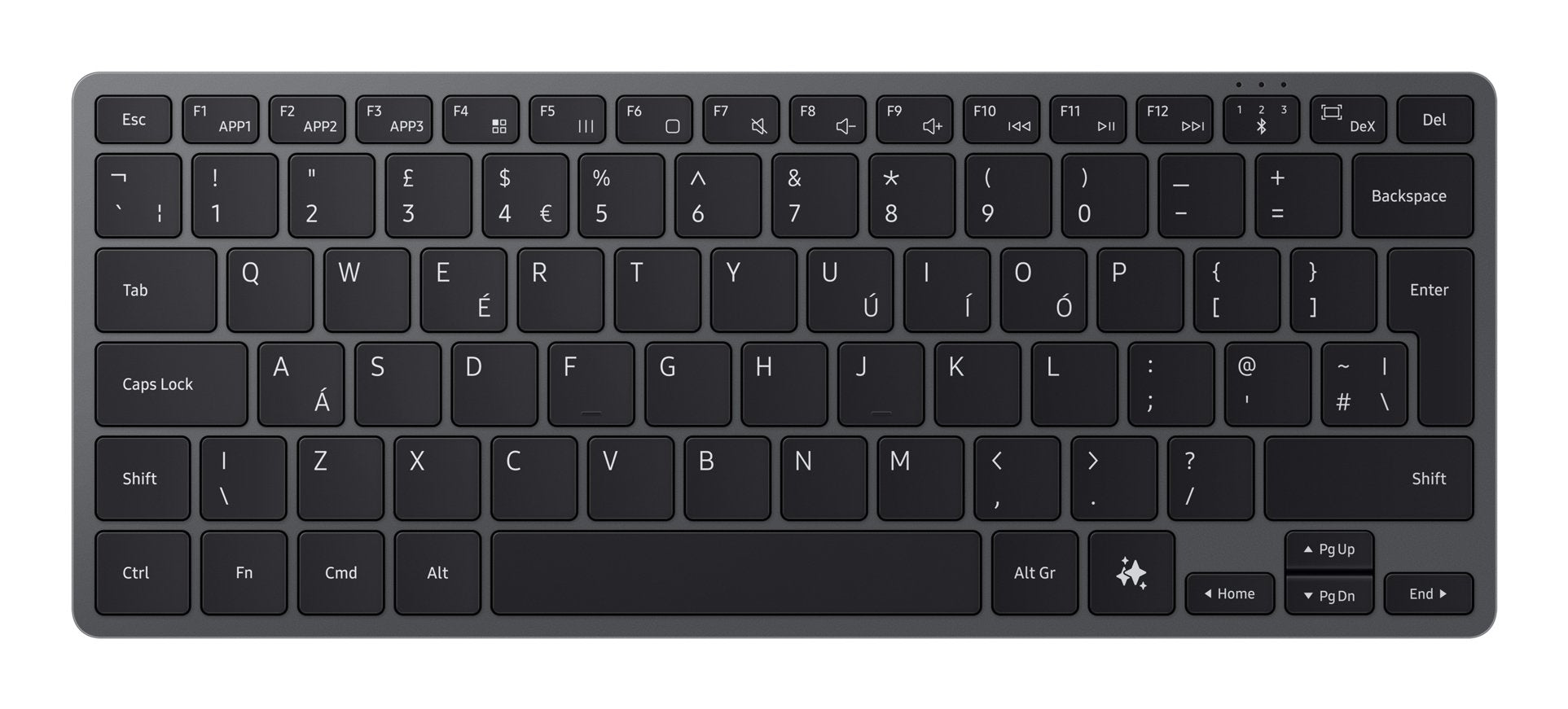 EAN 8806097241942 - Samsung EJ-B7800 QWERTY Inglés Bluetooth Gris imagen 1