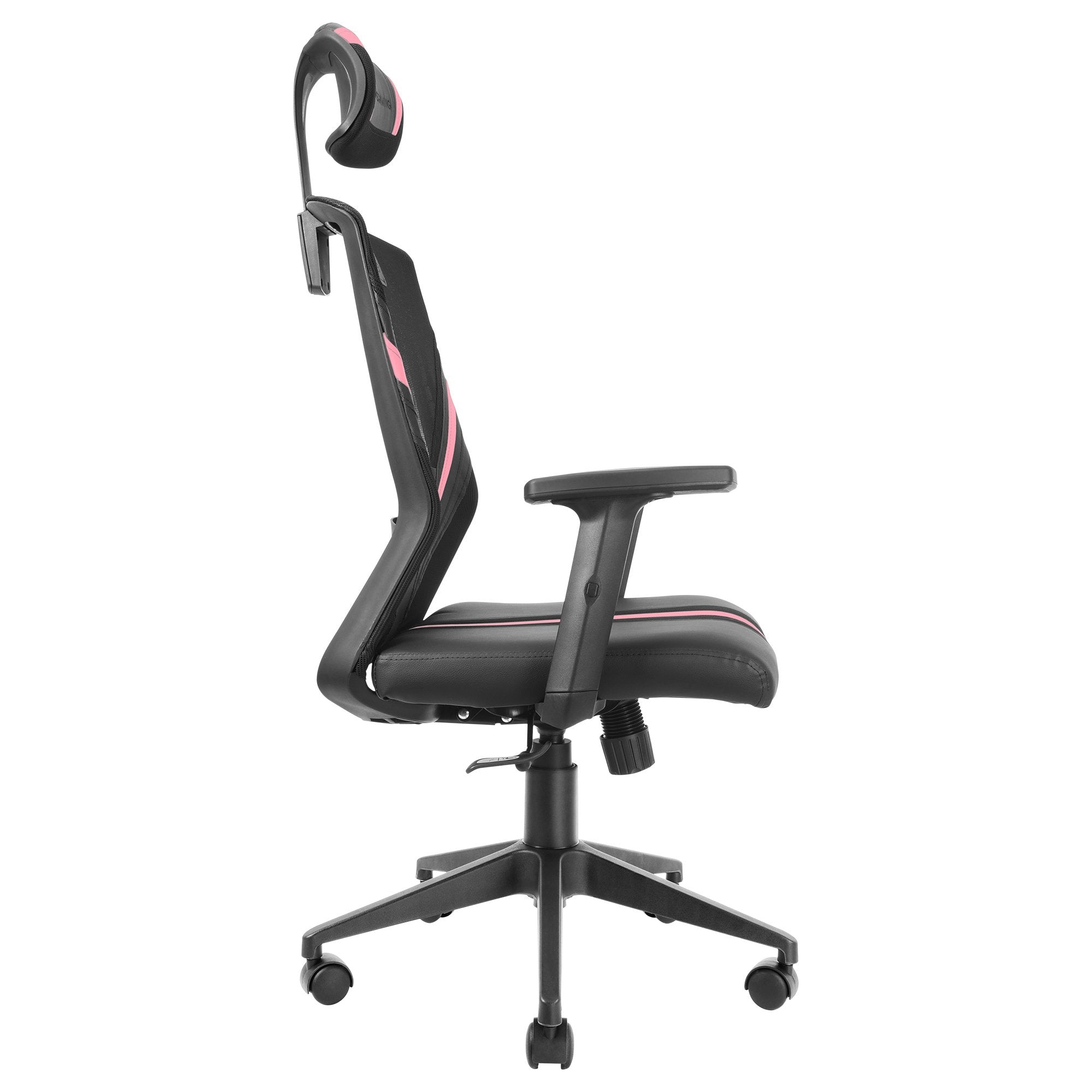 EAN 8435693102328 - Mars Gaming MGC-ERGO Silla para videojuegos universal Asiento acolchado Rosa, Negro imagen 5