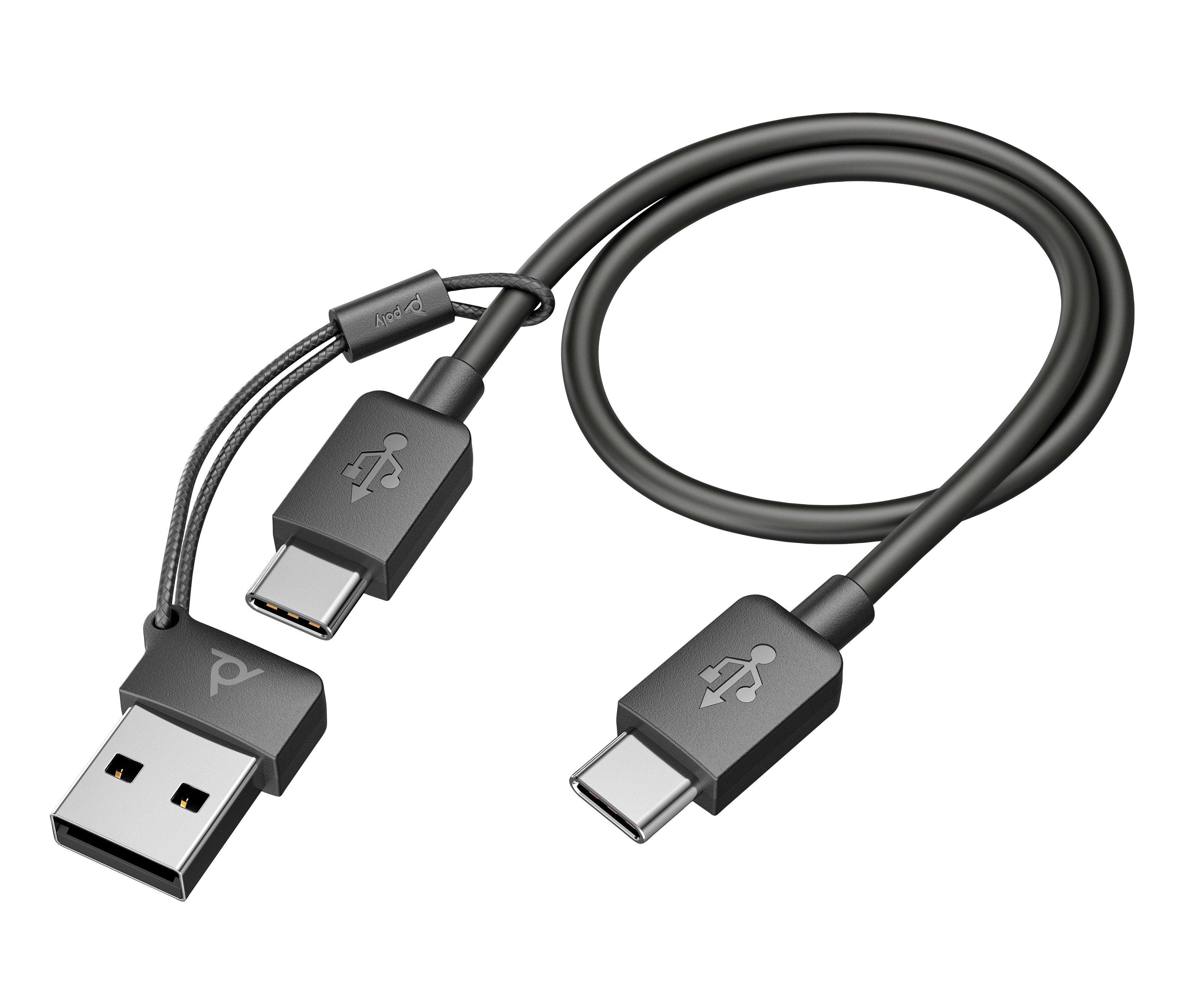 EAN 0198122157211 - HP Poly Voyager Focus 2 USB-C-C Headset +USB-C/A Adapter Inalámbrico Diadema Oficina/Centro de llamadas U imagen 6