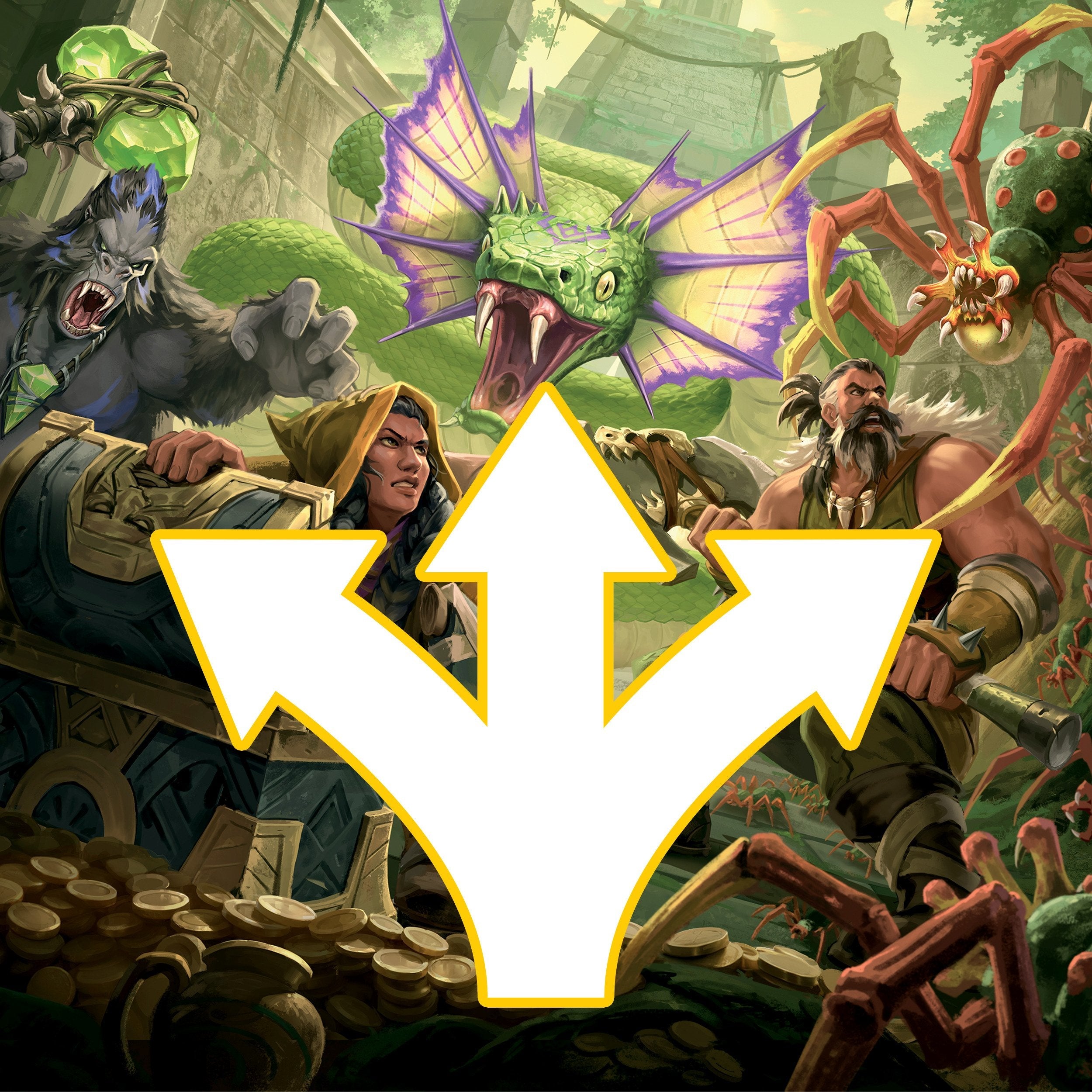 Expansion Juego De Mesa Selvas De Delthark Heroquest Ingles