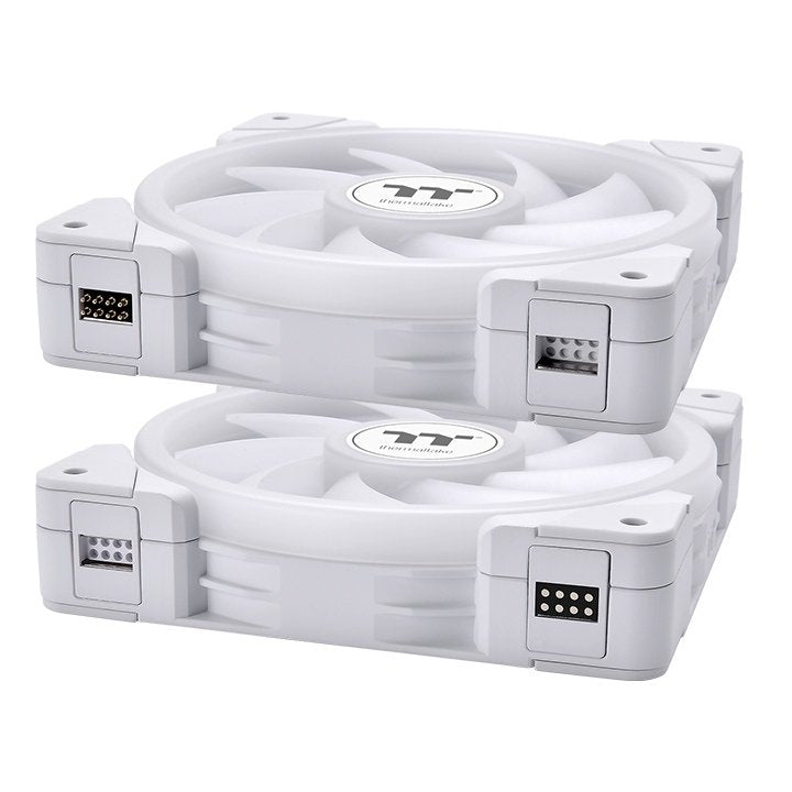 EAN 4713227539388 - Thermaltake SWAFAN EX12 ARGB Carcasa del ordenador Refrigerador de aire 14 cm Blanco 3 pieza(s) imagen 2