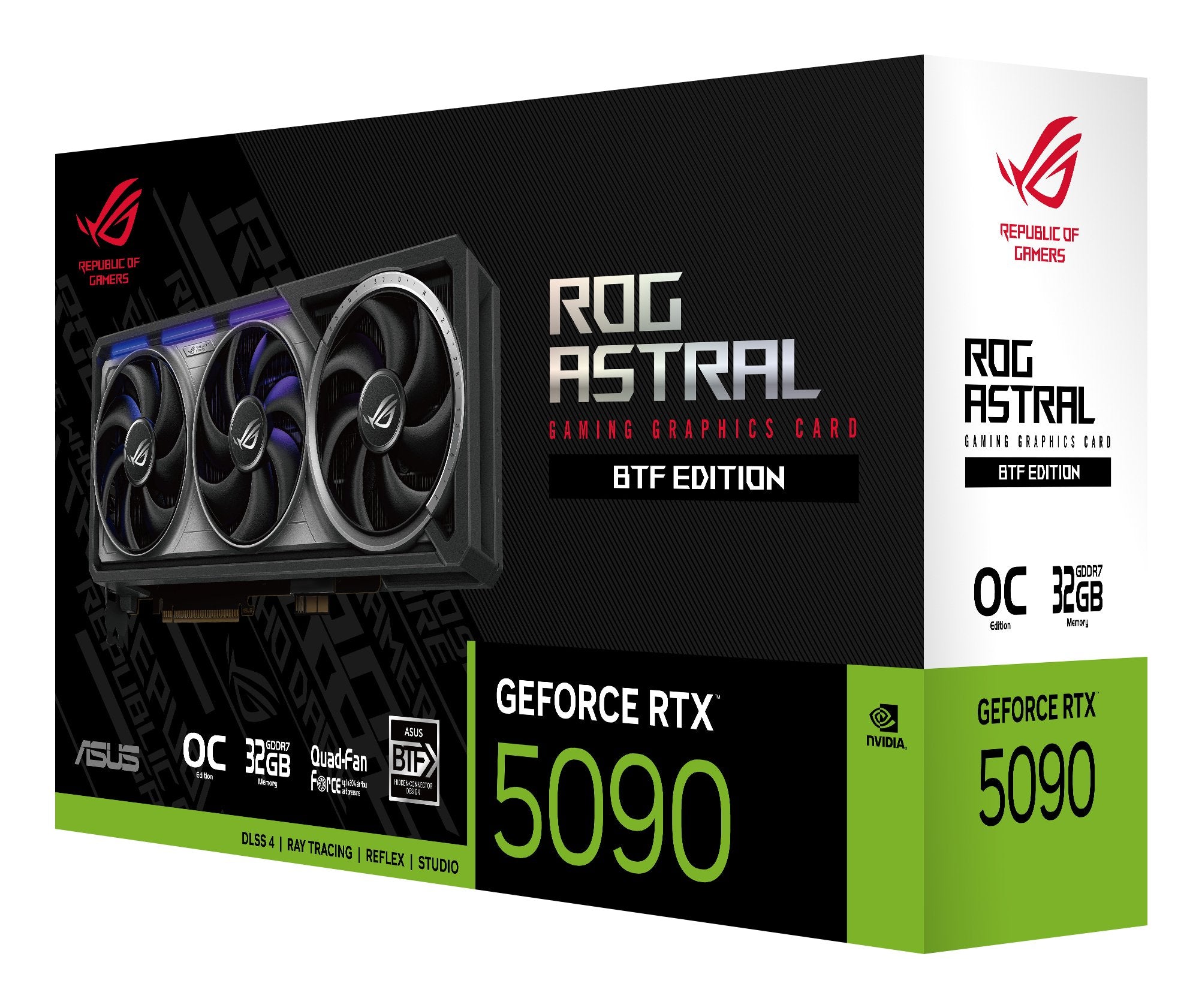 EAN 4711636176378 - ASUS ROG Astral - -RTX5090-O32G-BTF-GAMING NVIDIA GeForce RTX 5090 32 GB GDDR7 imagen 9