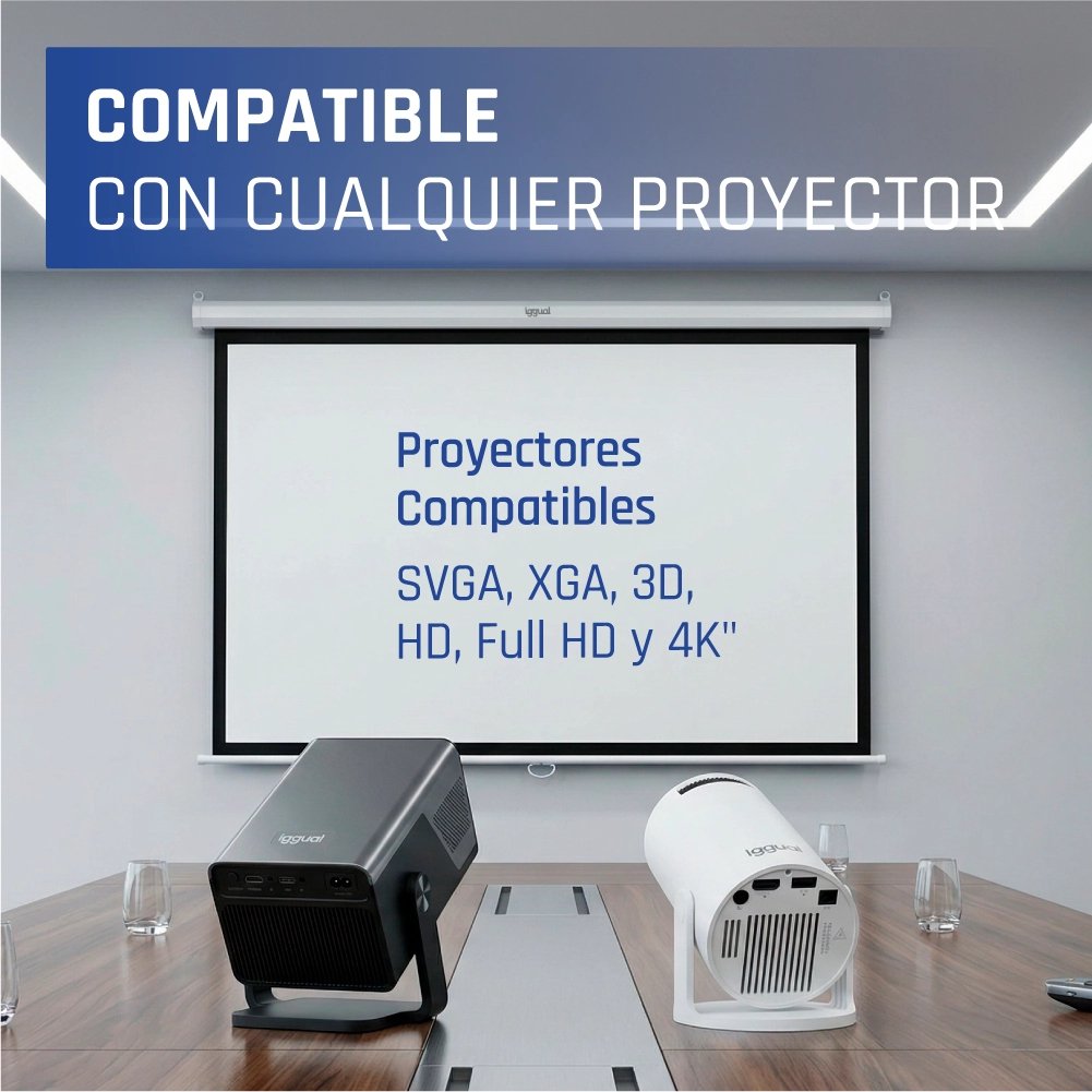 EAN 8435364308882 - iggual PSIPS203 pantalla de proyección 2,34 m (92") imagen 16