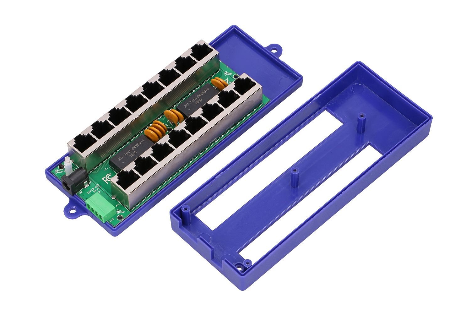 EAN 5902560366365 - Extralink POE INJECTOR 8 PORT GIGABIT MODE B - 1 Gbps - 8-Port Ethernet rápido, Gigabit Ethernet 48 V imagen 7