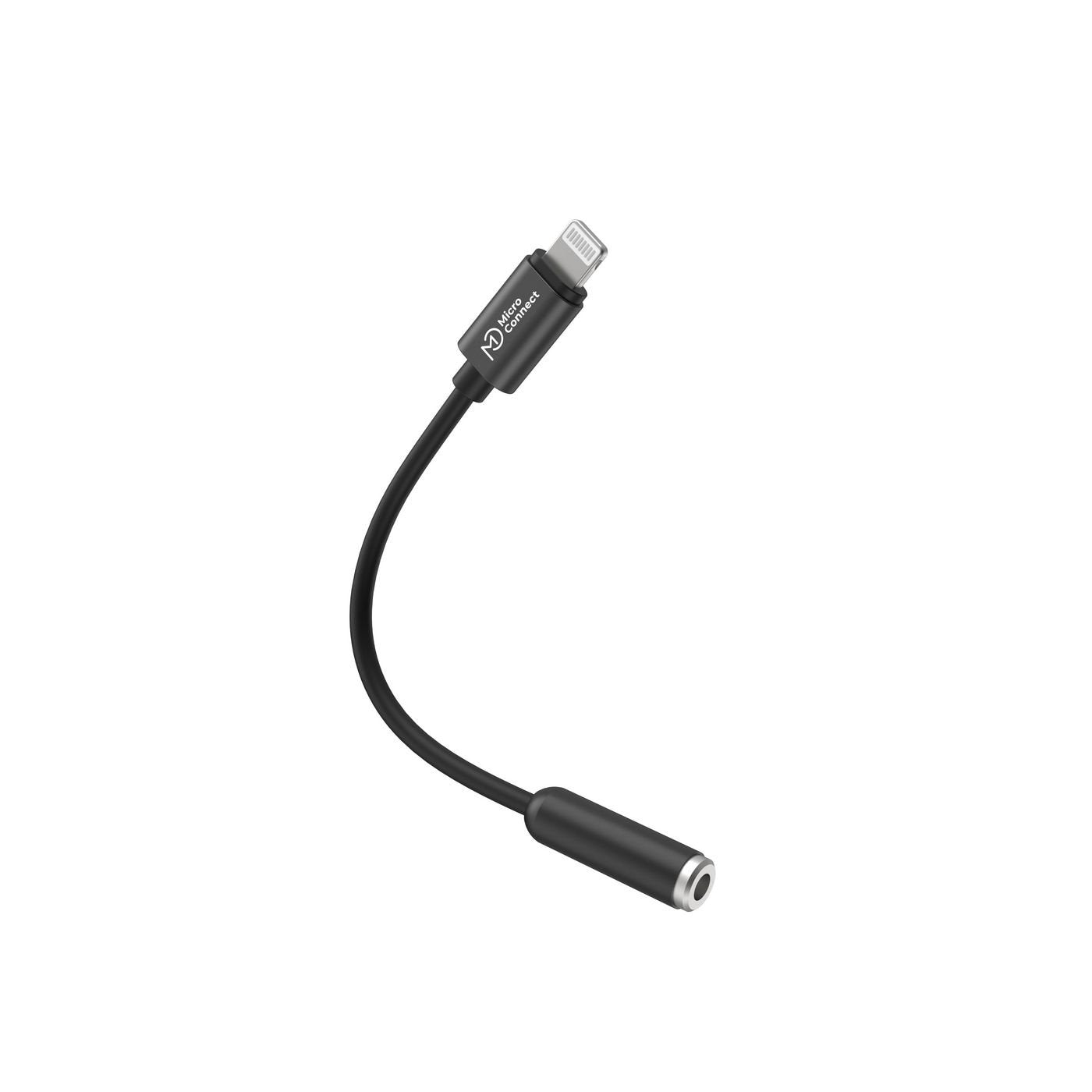 EAN 5704174949992 - Microconnect MC-LIGHTJACK3.5 cambiador de género para cable Lightning 3.5mm Negro imagen 1