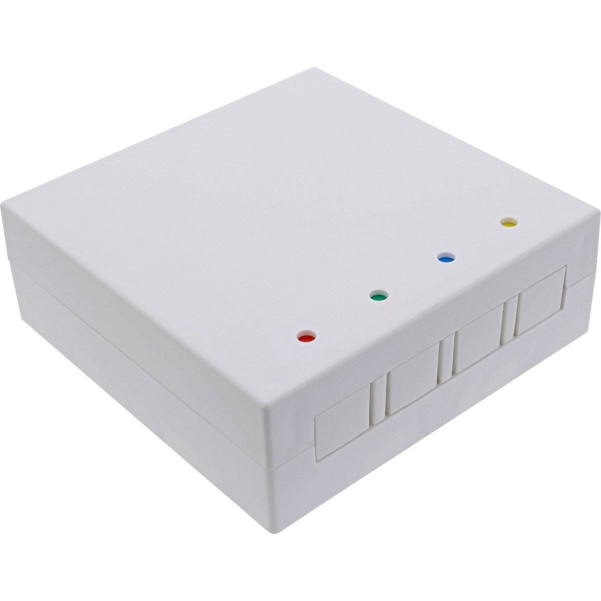 Inline® Ftth Empty Termination Box For Up A 4x Lc Duplex / 4x Sc Simplex, White