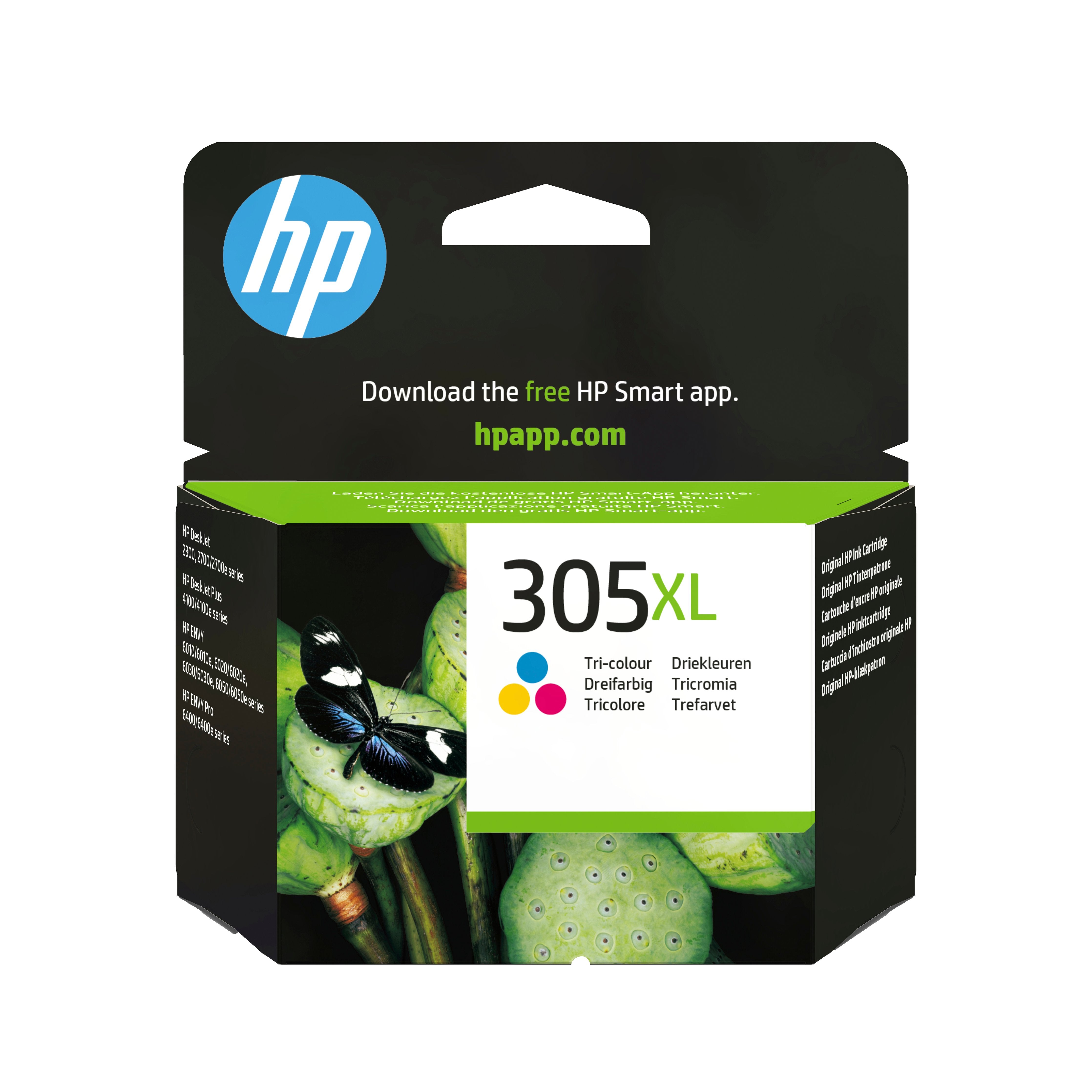 EAN 5715063034316 - HP 305XL High Yield Tri-color Original Ink Cartridge cartucho de tinta 1 pieza(s) Alto rendimiento (XL) C imagen 1