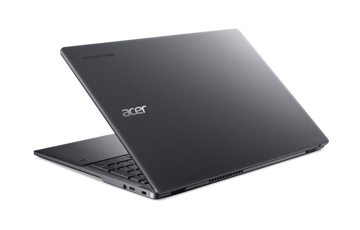 Acer Chromebook Plus 515 Cbe595-2-Tco Intel Core 5 120u / Hasta 5 Ghz Chrome Os Intel Graphics 16 Gb Ram 512 Gb Ssd Nvme 15.6" Ips 1920 X 1080 (Full Hd) Wi-Fi 6e Gris Metalizado Kbd: Español