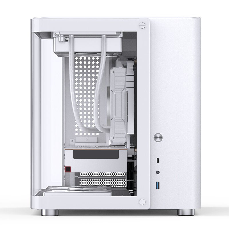 Jonsbo Tk-1 2.0 Micro-Atx Carcasa, Tempered Glass - Blanco
